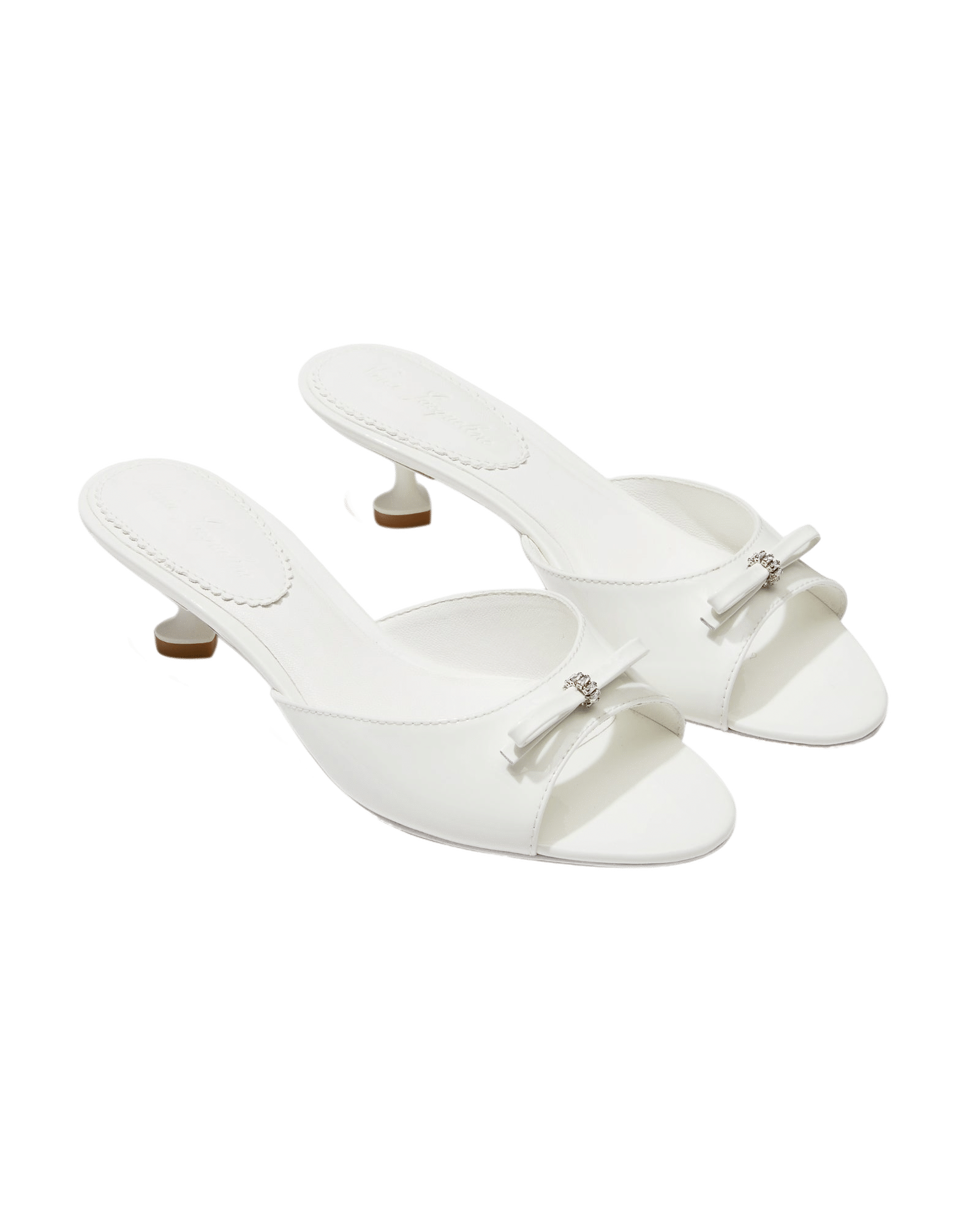 Ella Heart Shoes (White) made by Nana Jacqueline