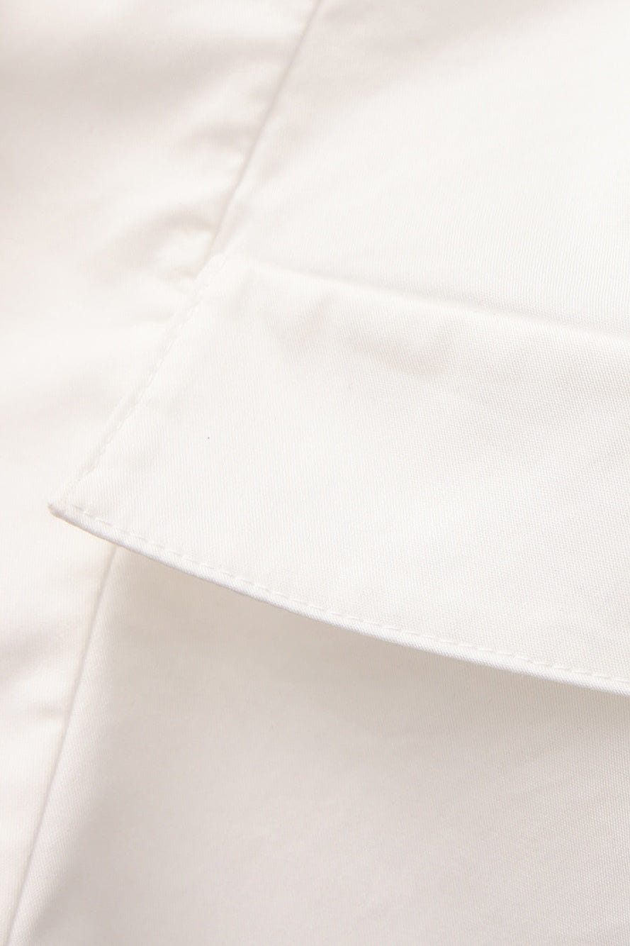 Claudine Off-Shoulder White Cropped Top made by Nana Jacqueline