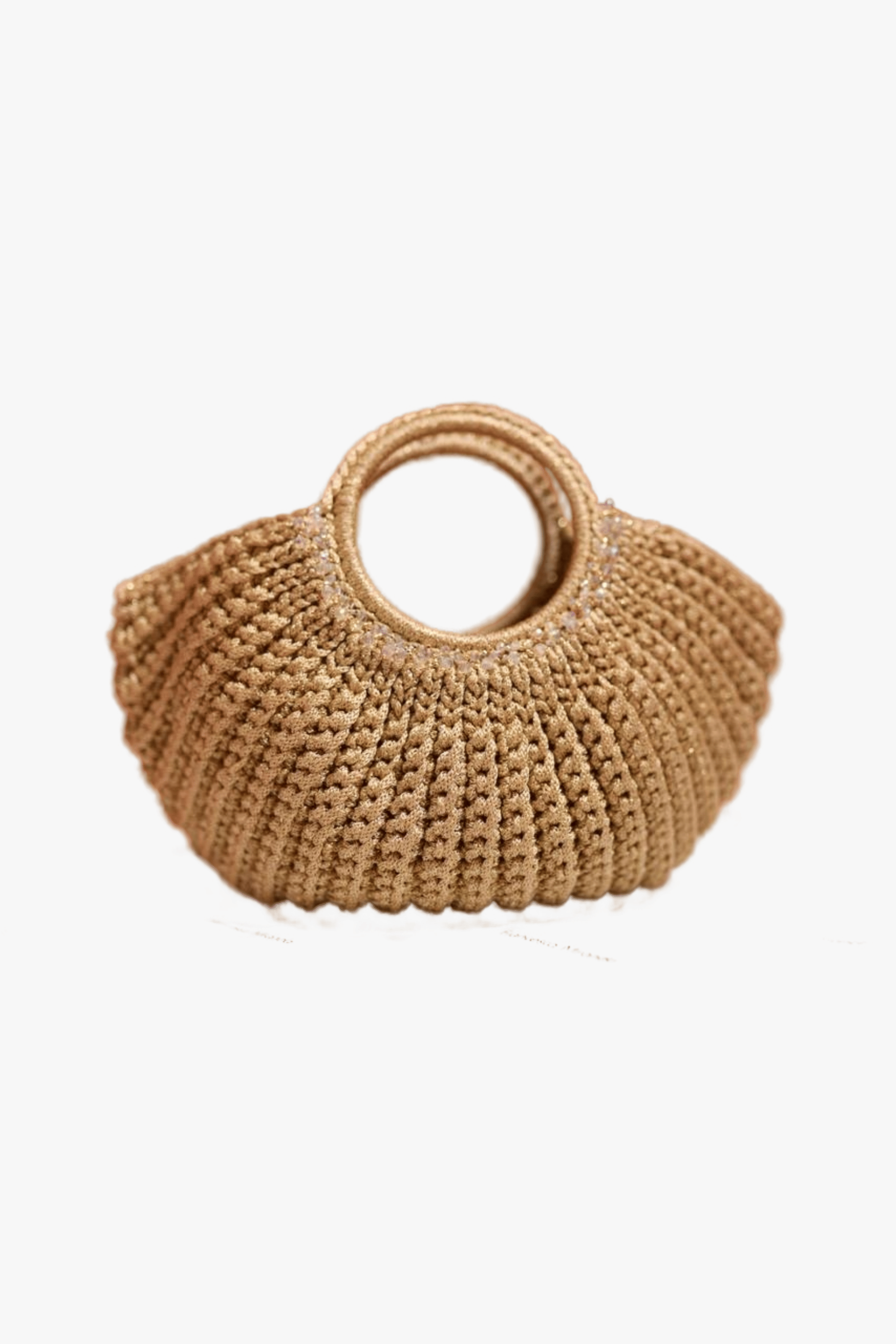 Gold Handmade Bag made by Francesca Miranda