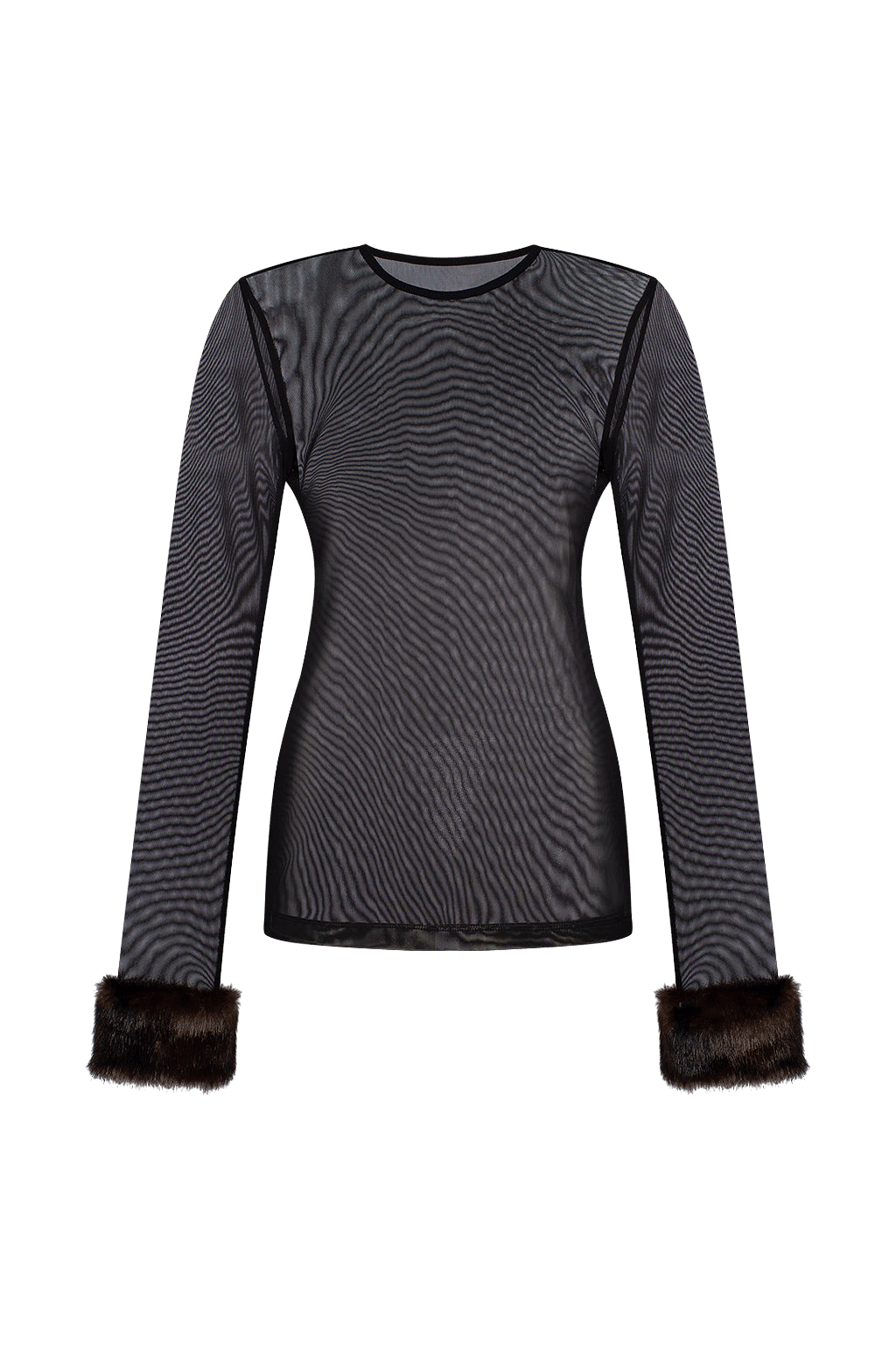 BLOUSE WITH FUR made by Guranda