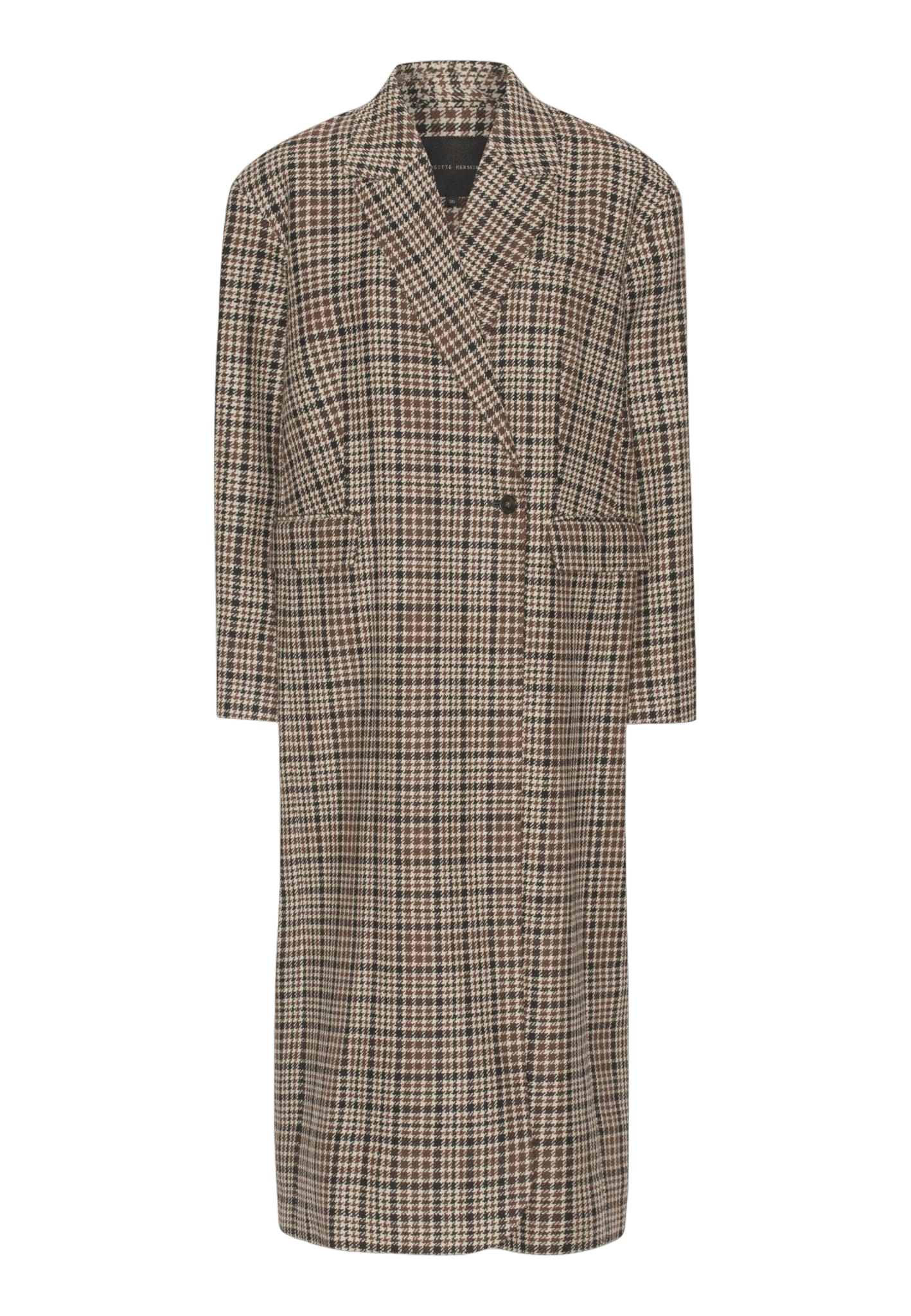 Wanda  Wool Coat - Checks made by HERSKIND
