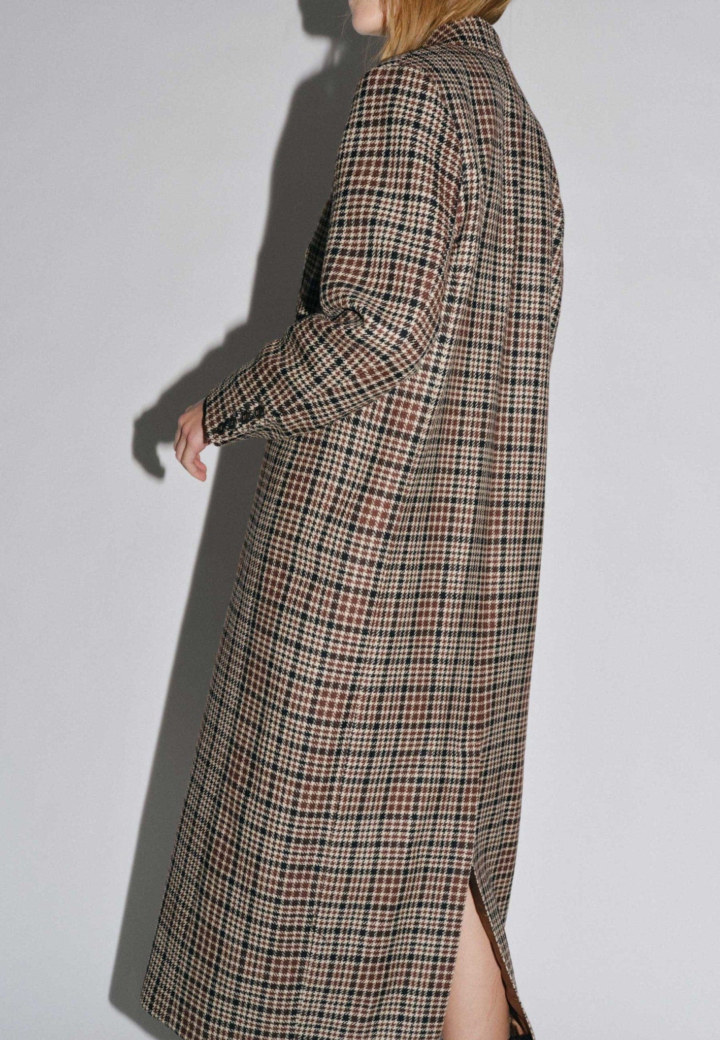 Wanda  Wool Coat - Checks made by HERSKIND