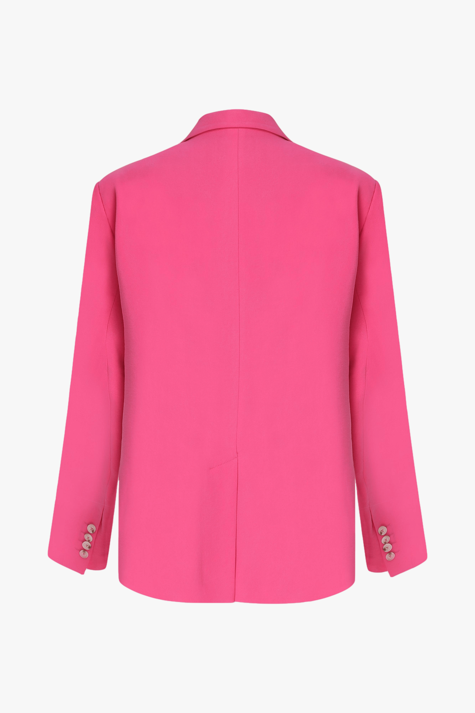 Boxy Oversize Blazer in Bubble Gum Pink made by Nazli Ceren