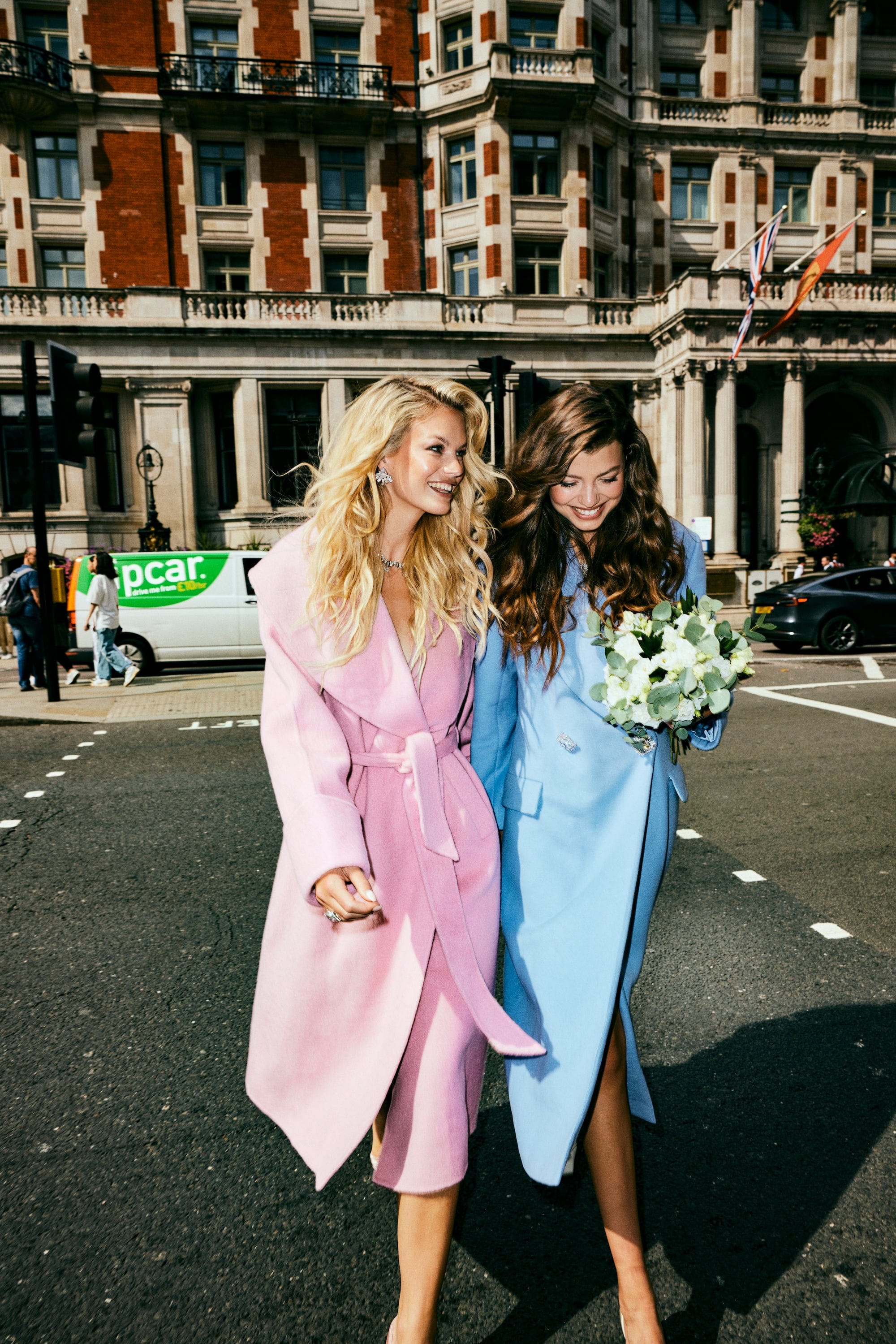 Emmeline Lapel Coat (Pink) made by Nana Jacqueline