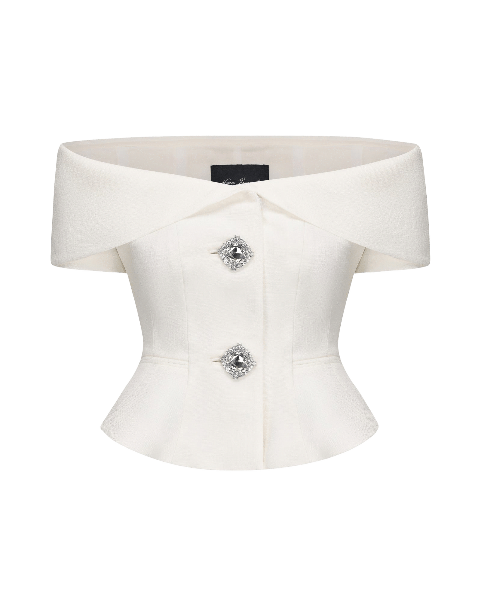 Blakely Top (White) made by Nana Jacqueline