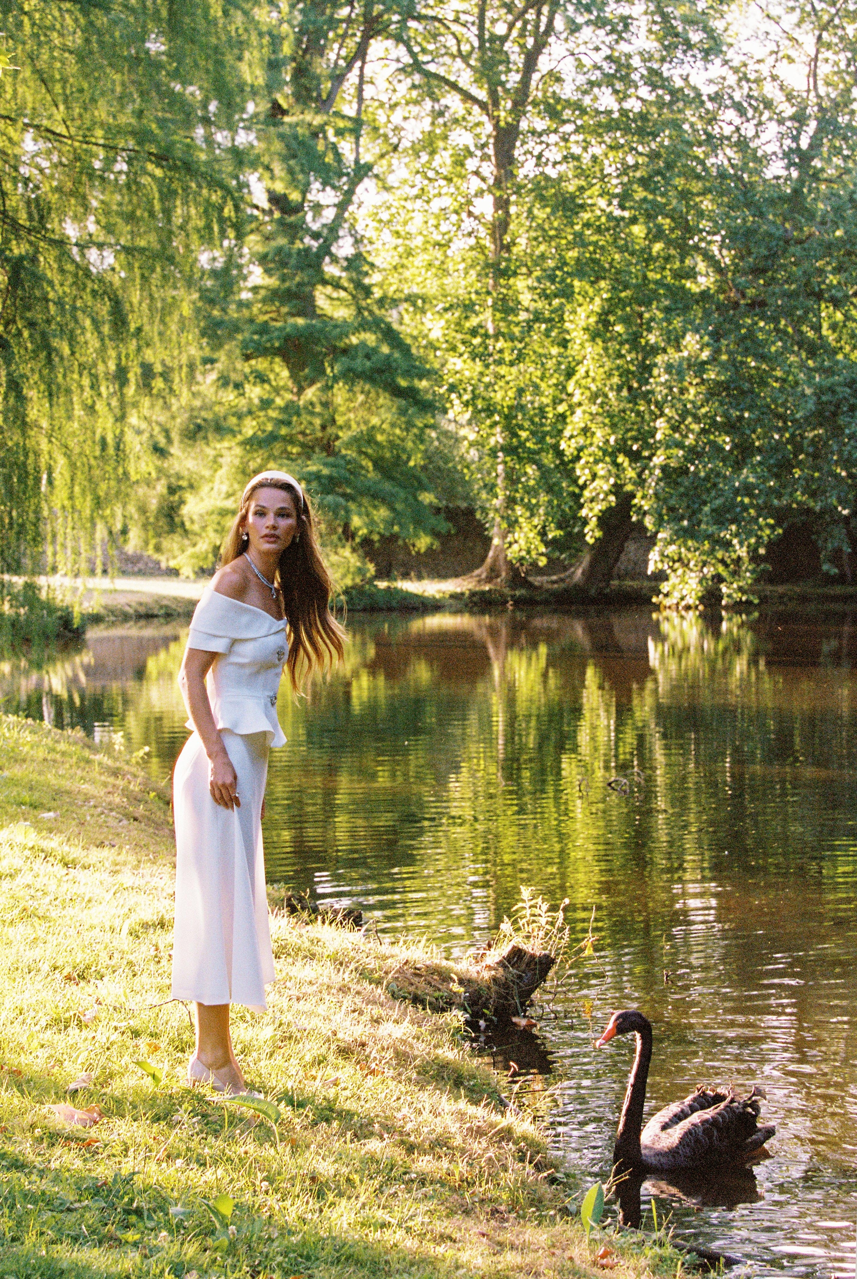 Blakely Top (White) made by Nana Jacqueline