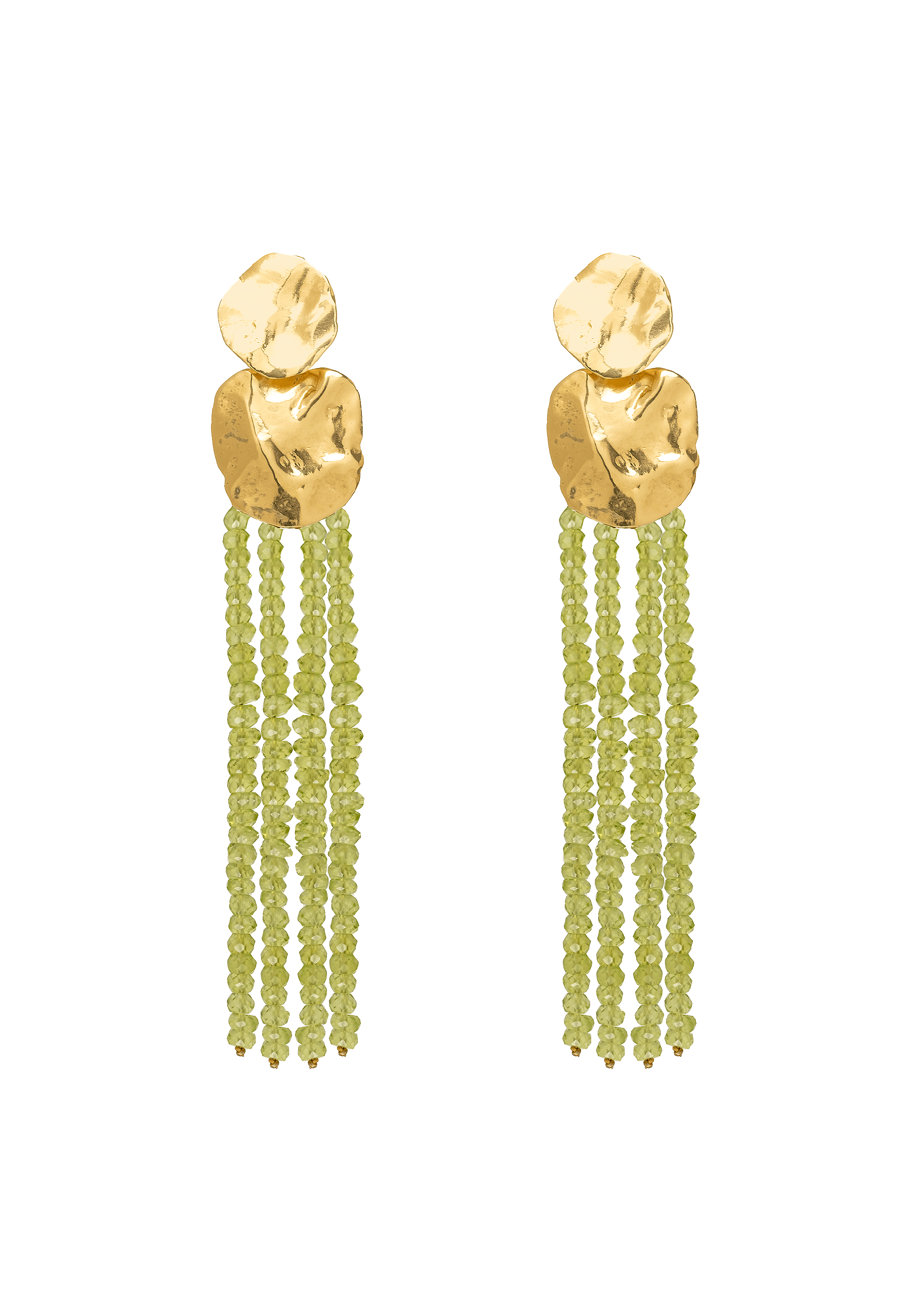Liliana Green Earrings made by Lavani Jewels