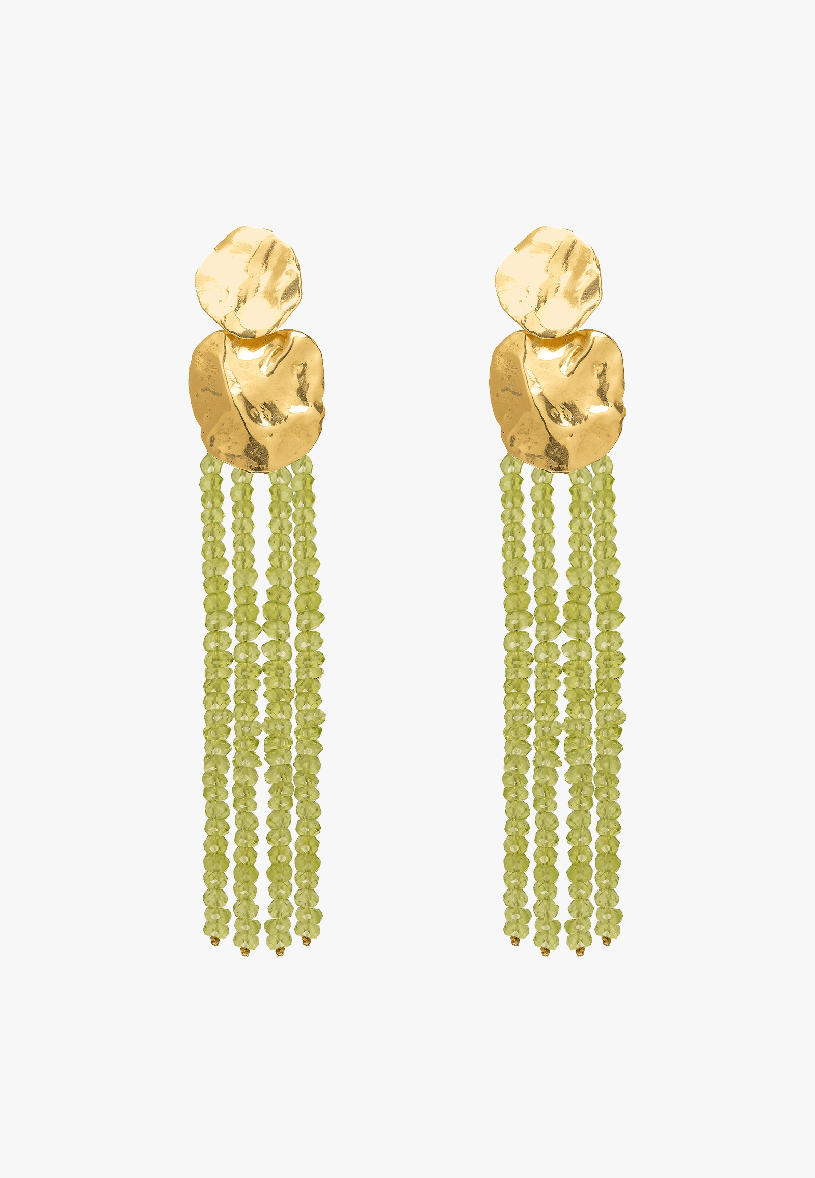 Liliana Green Earrings made by Lavani Jewels