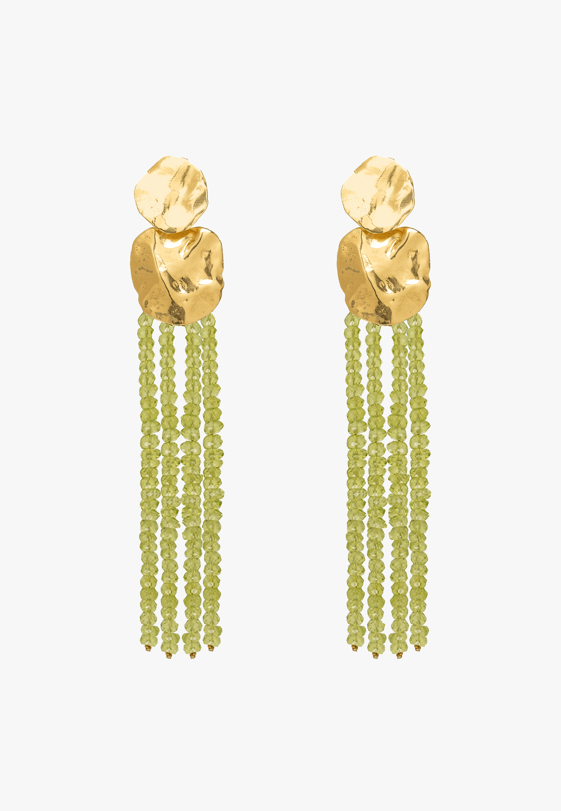 Liliana Green Earrings made by Lavani Jewels