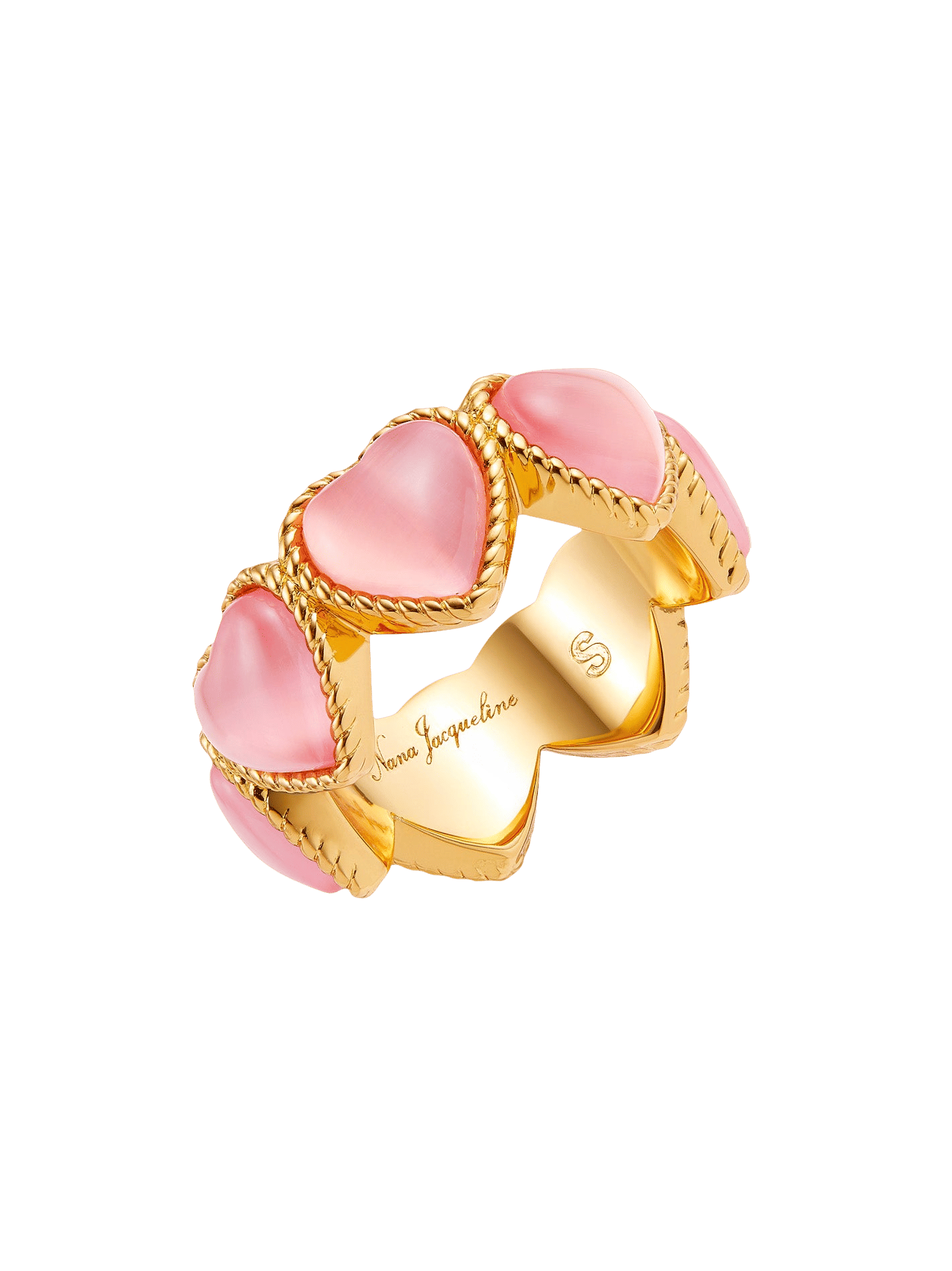 Lisette Heart Ring made by Nana Jacqueline