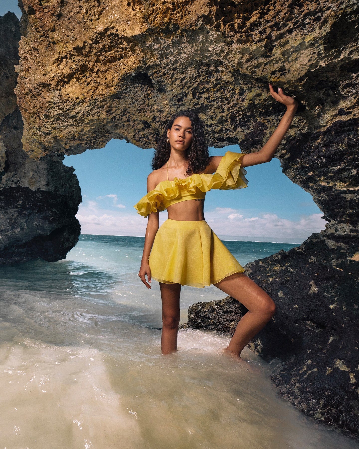 MYOSOTIS TOP made by YVON