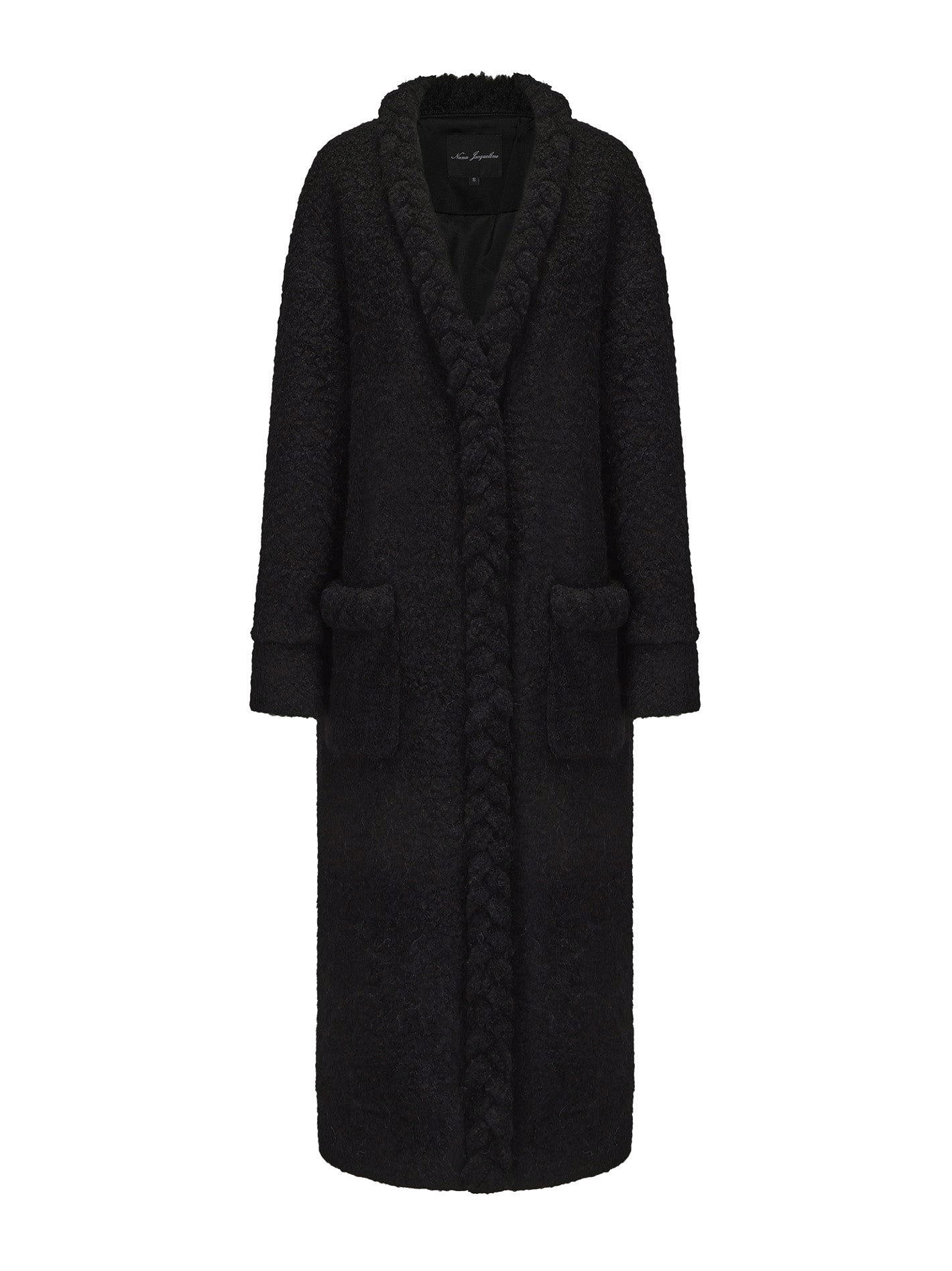 Elsa Coat (Black) made by Nana Jacqueline