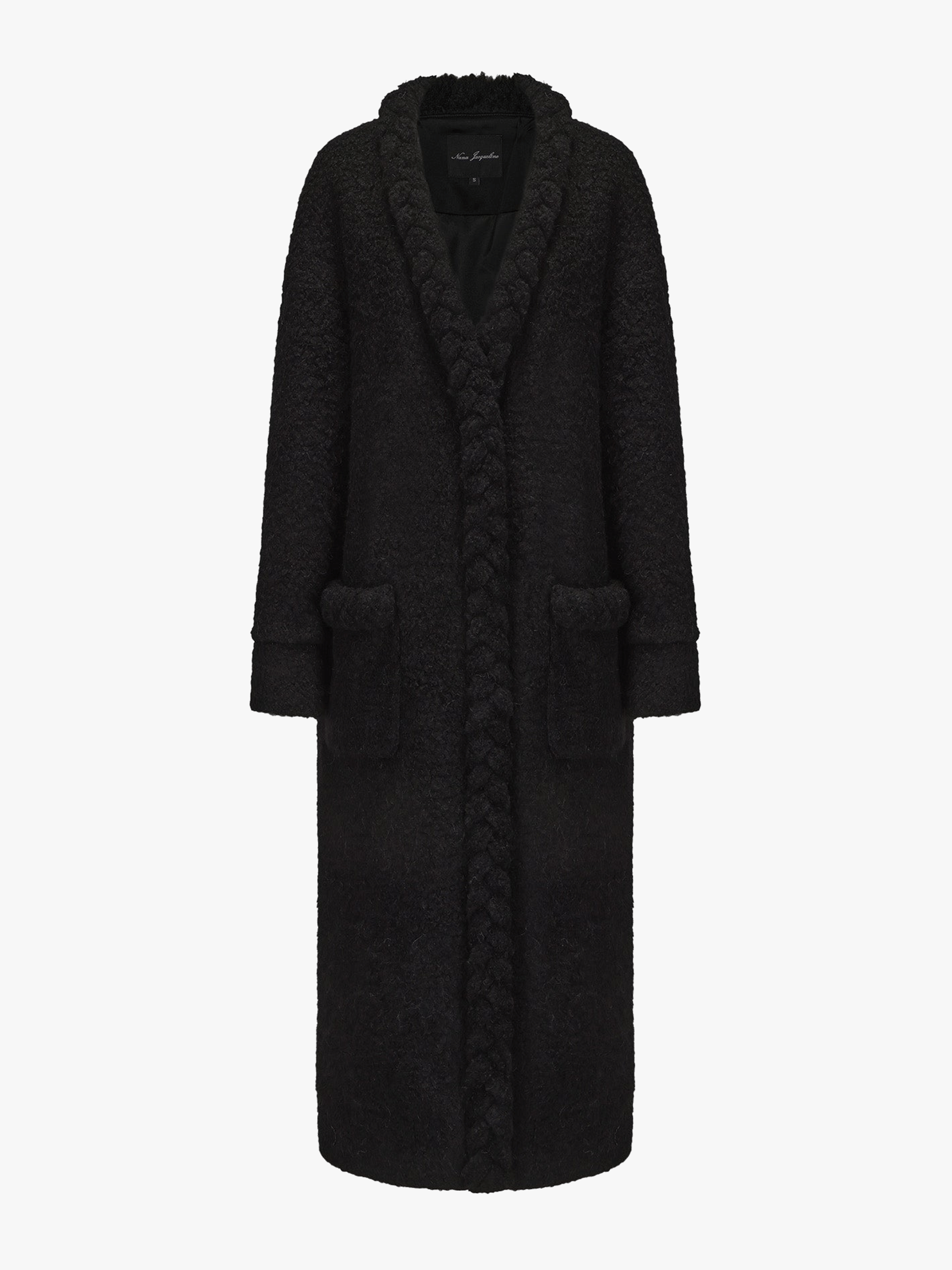 Elsa Coat (Black) made by Nana Jacqueline