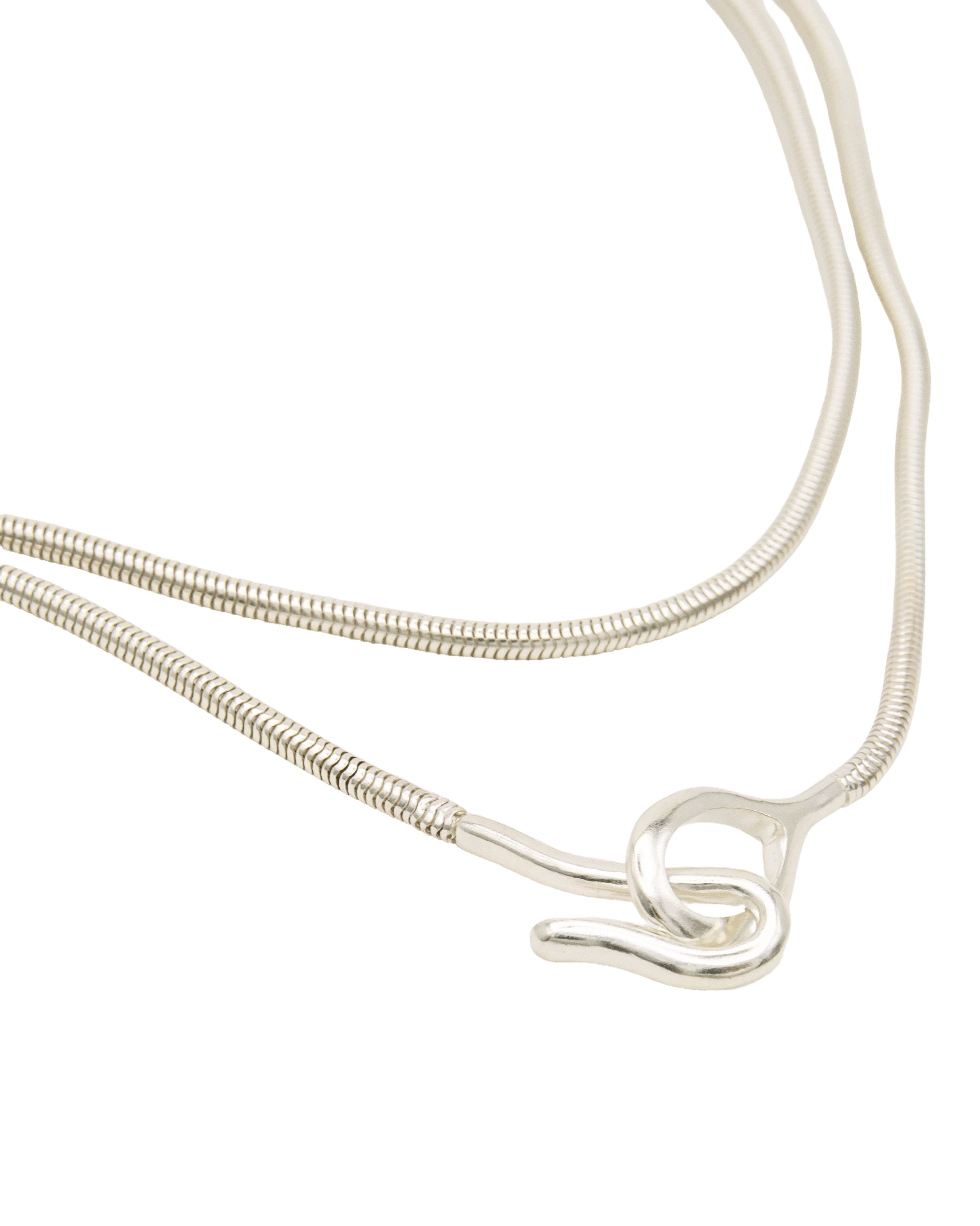 SOL POENTE NECKLACE SILVER made by Carolina De Barros