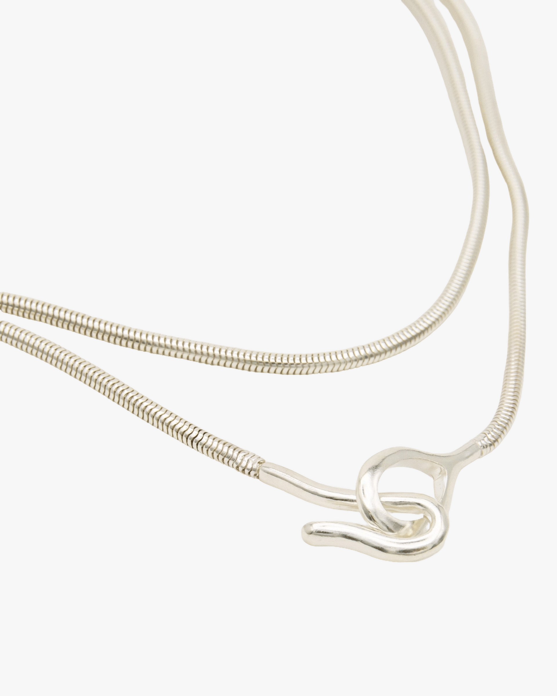 SOL POENTE NECKLACE SILVER made by Carolina De Barros