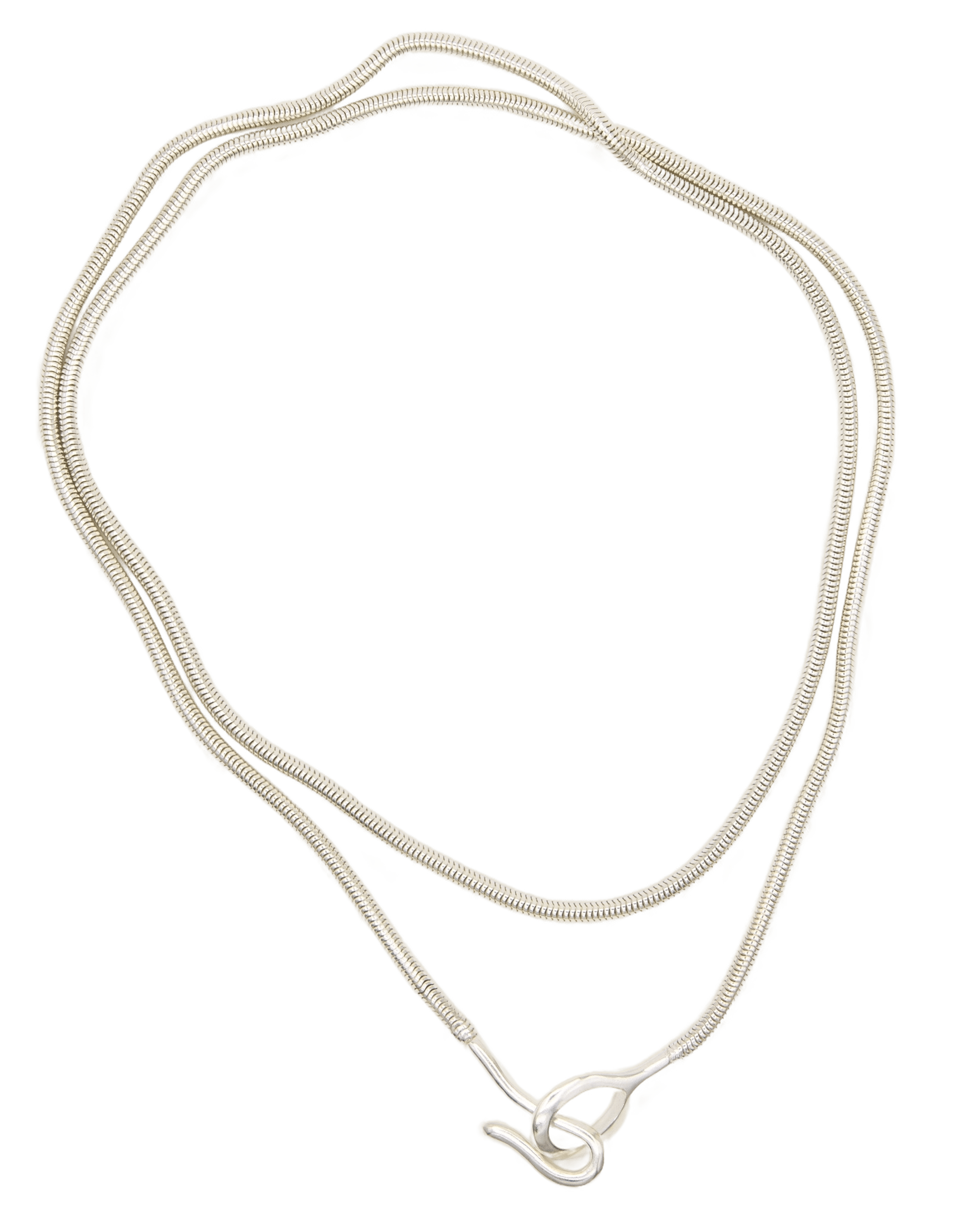 SOL POENTE NECKLACE SILVER made by Carolina De Barros