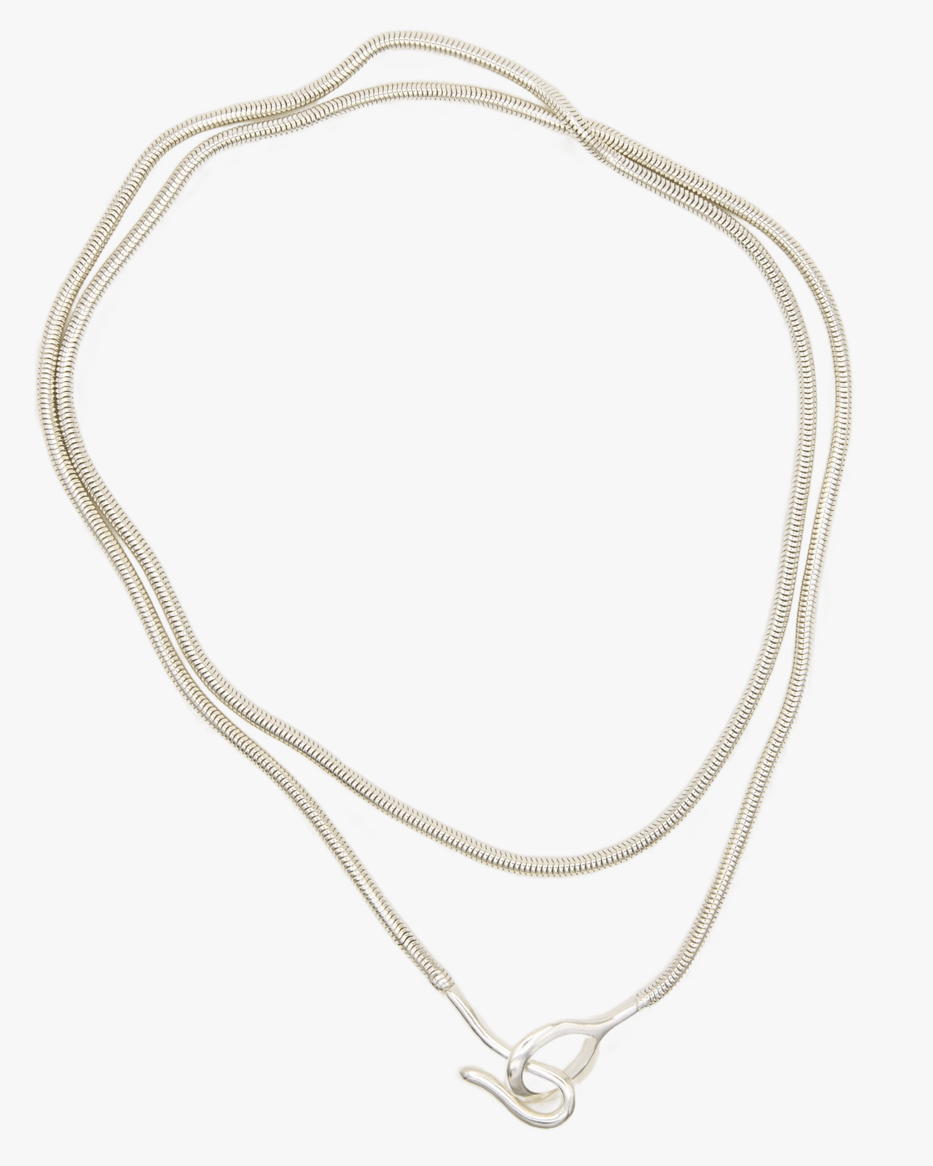 SOL POENTE NECKLACE SILVER made by Carolina De Barros