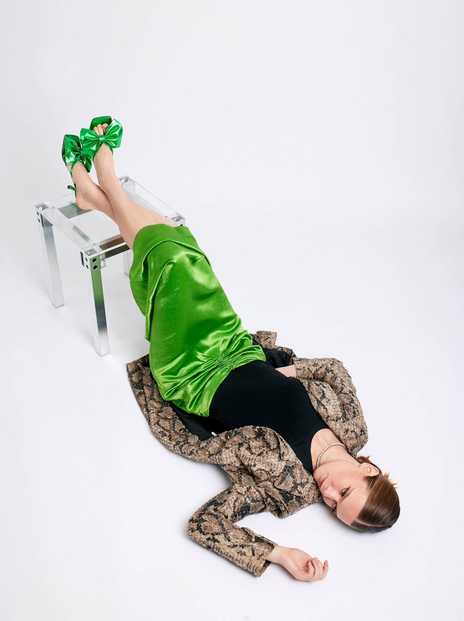 THE JENNIE BEETLE GREEN made by Blankens