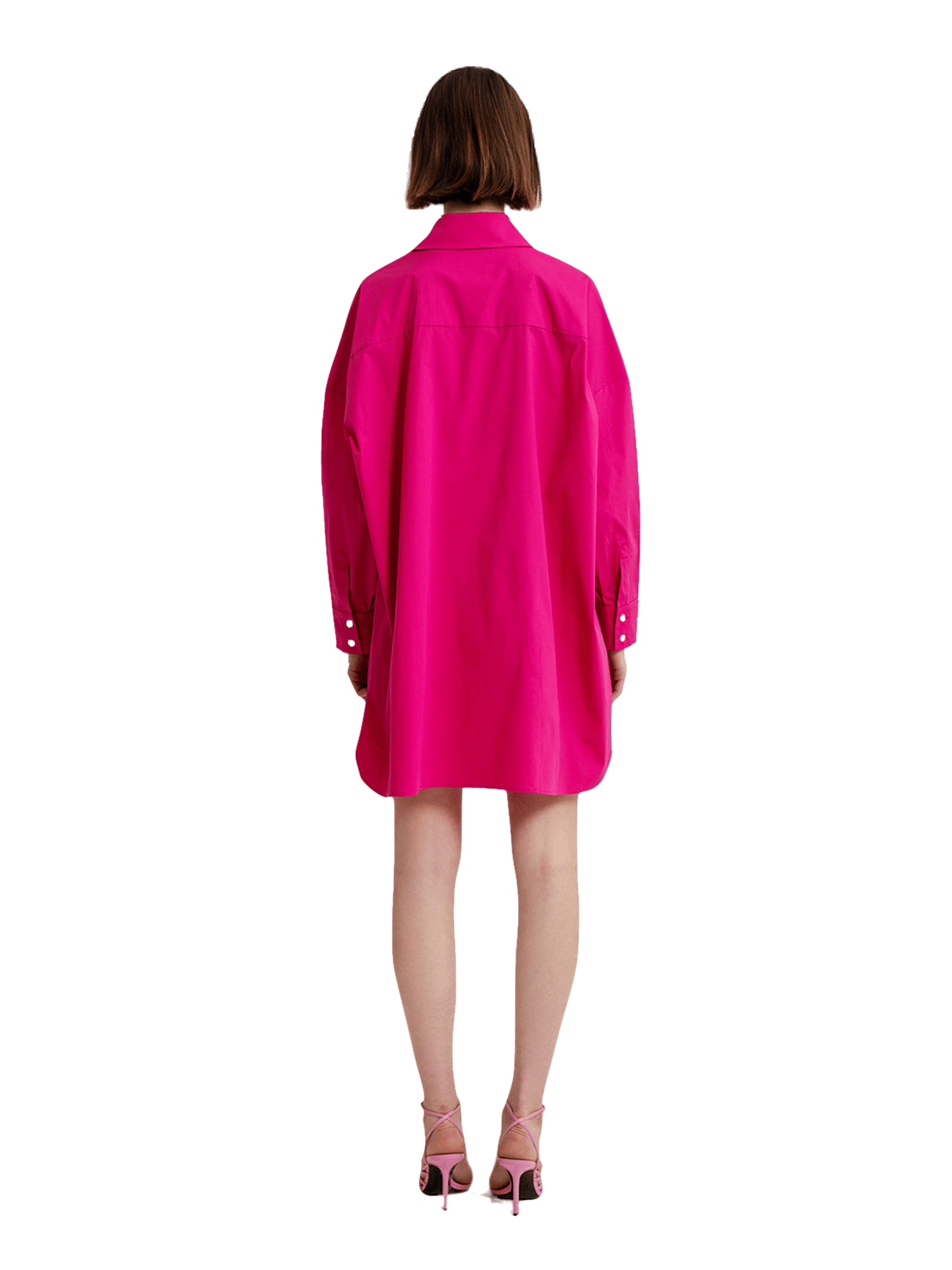 Saige Dress in Pink made by AÉRYNE