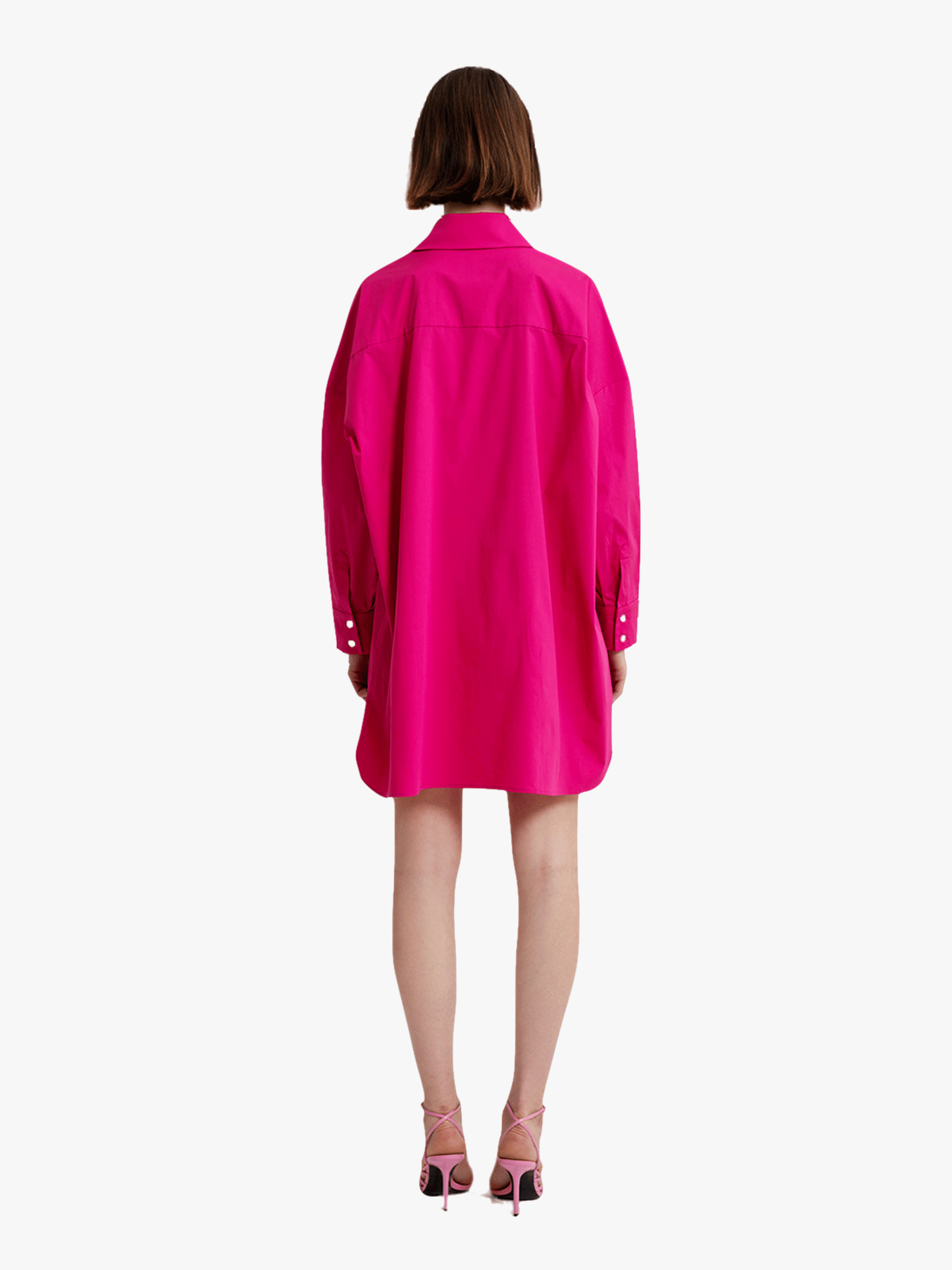 Saige Dress in Pink made by AÉRYNE