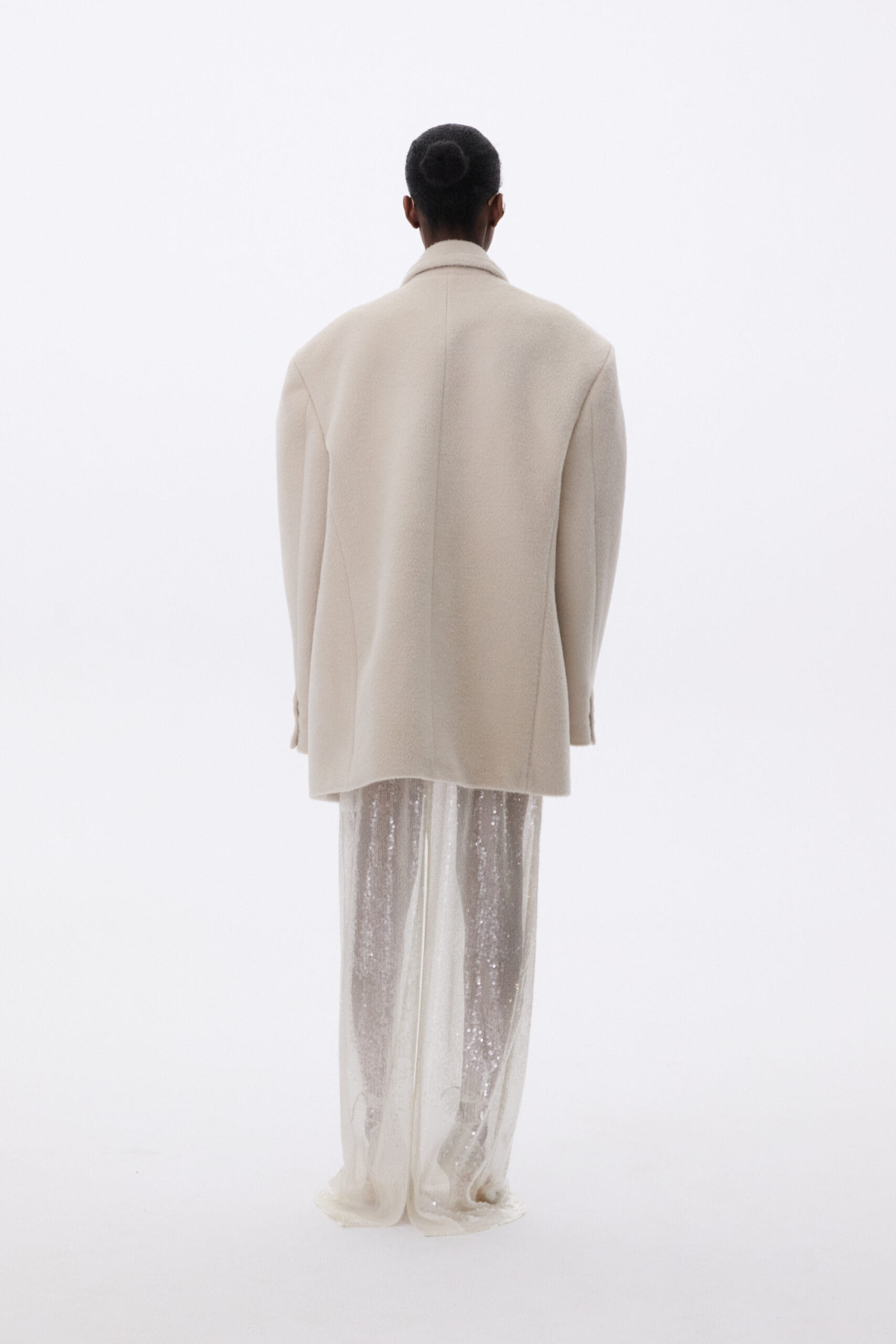 Long Sequin Skirt made by YAVORSKA