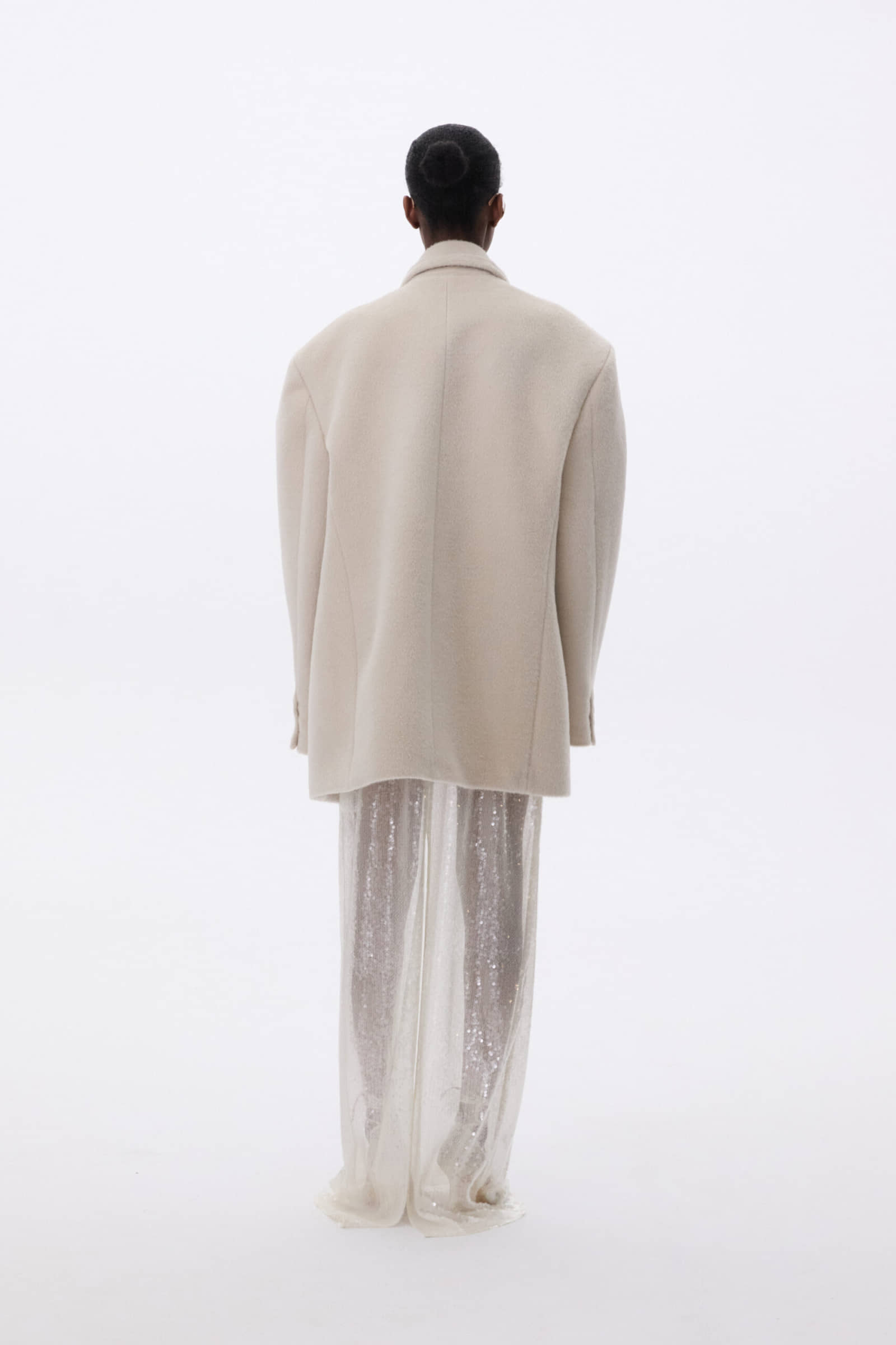 Long Sequin Skirt made by YAVORSKA