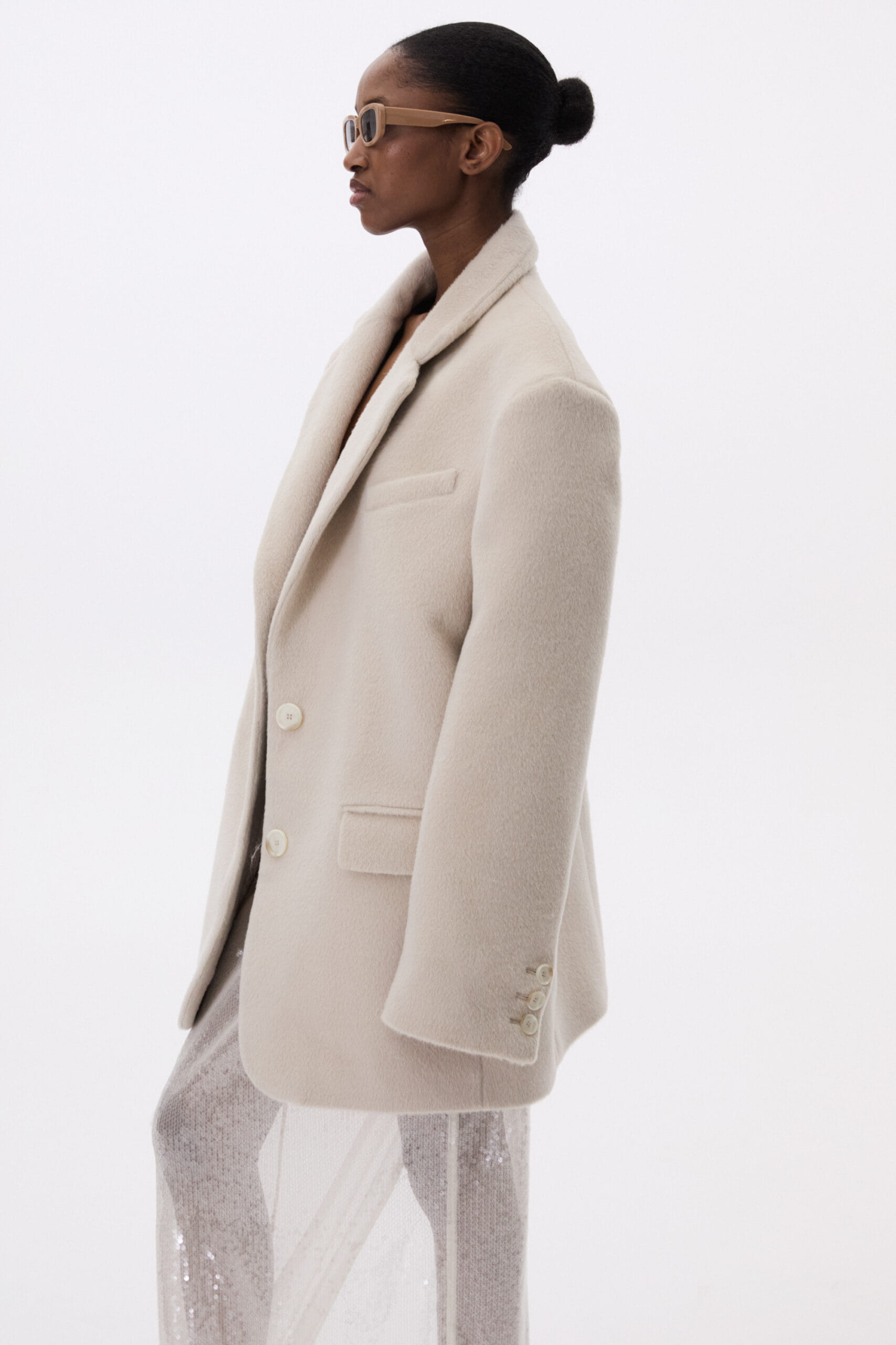 Long Sequin Skirt made by YAVORSKA