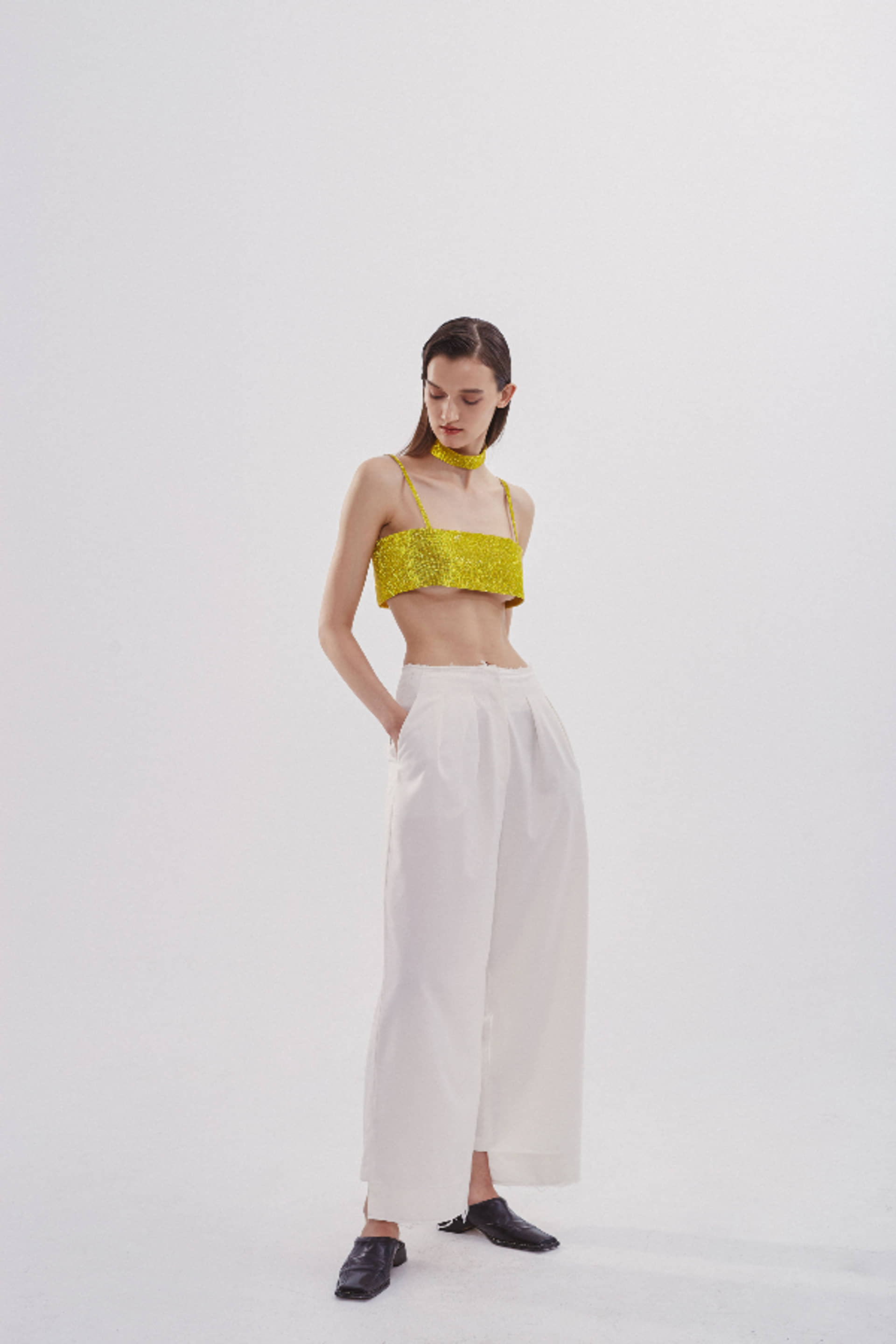 Charlotte Top Vibrant Yellow made by NUÉ