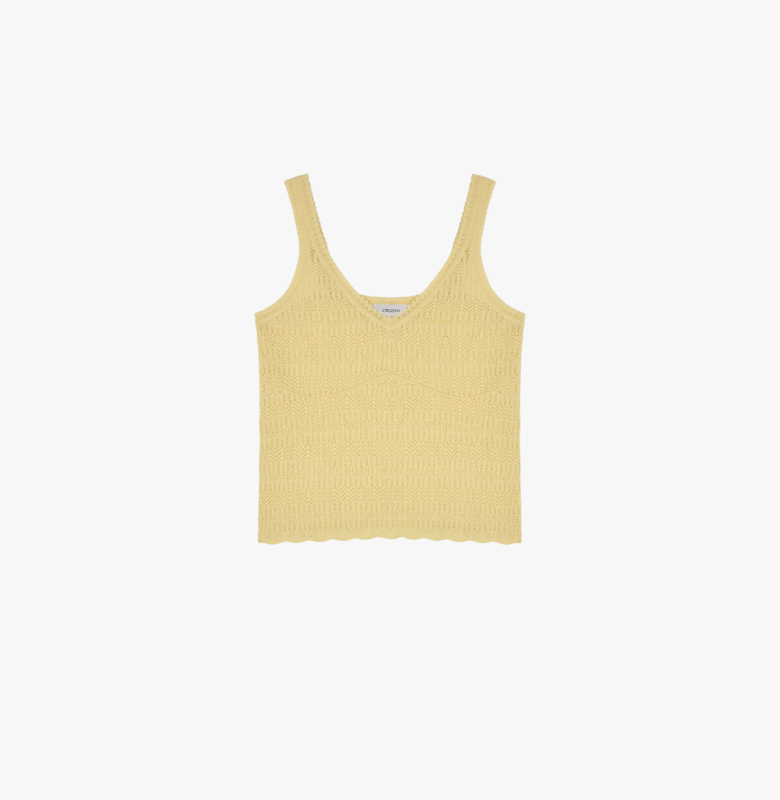 POINTELLE V-NECK CAMISOLE made by CRUSH Collection