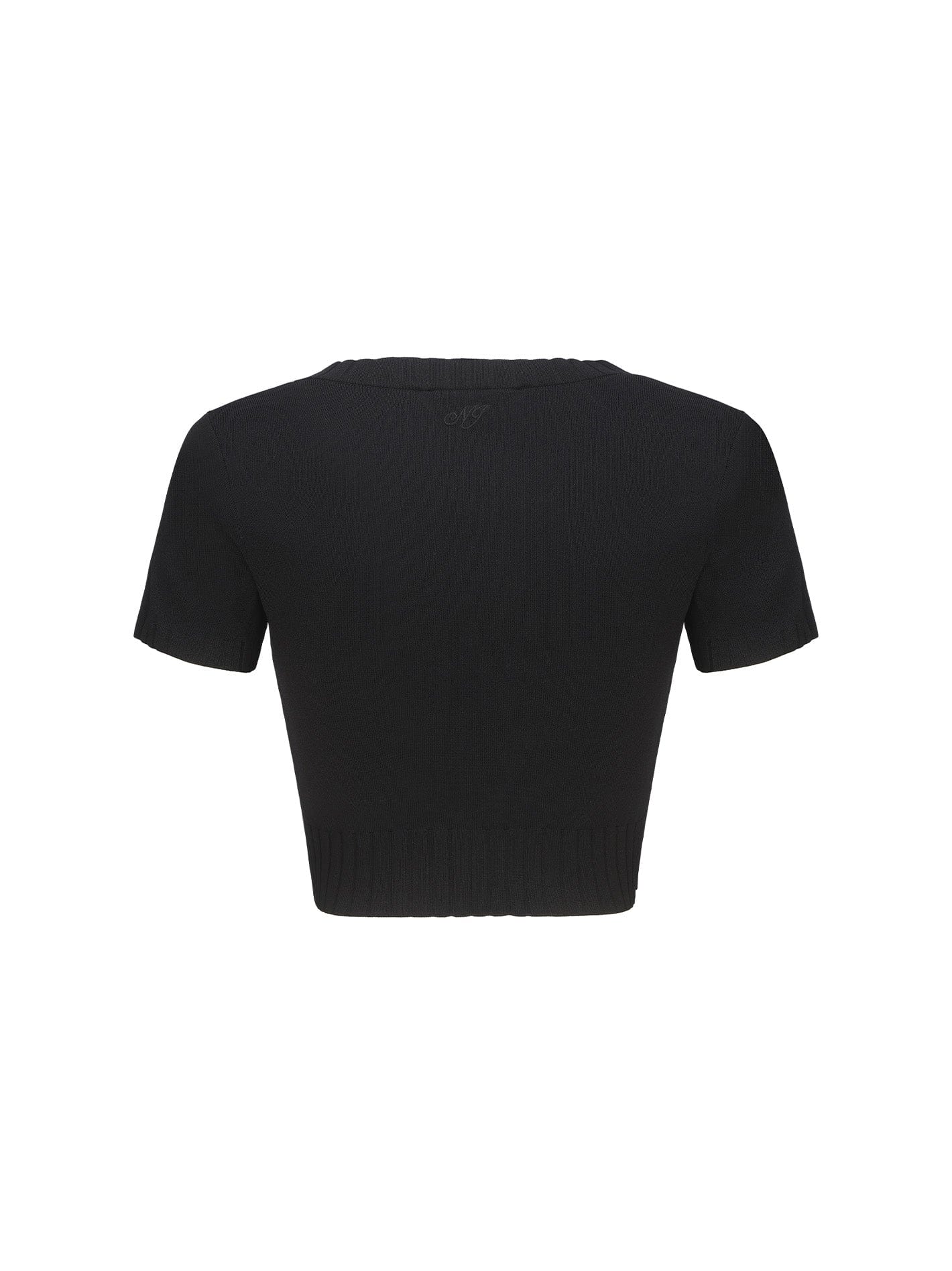 Kennedy Knit Top Set (Black) made by Nana Jacqueline