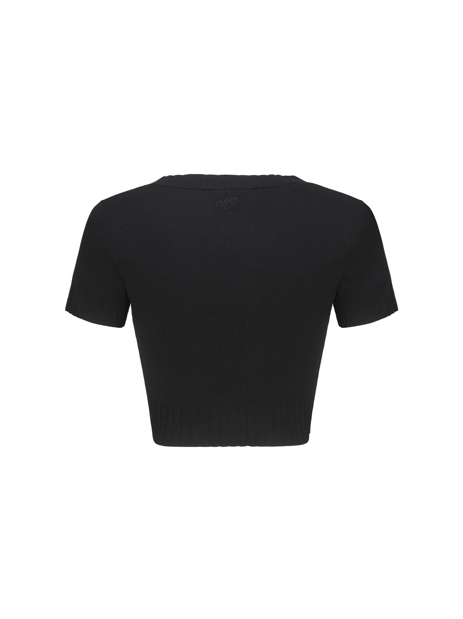 Kennedy Knit Top Set (Black) made by Nana Jacqueline