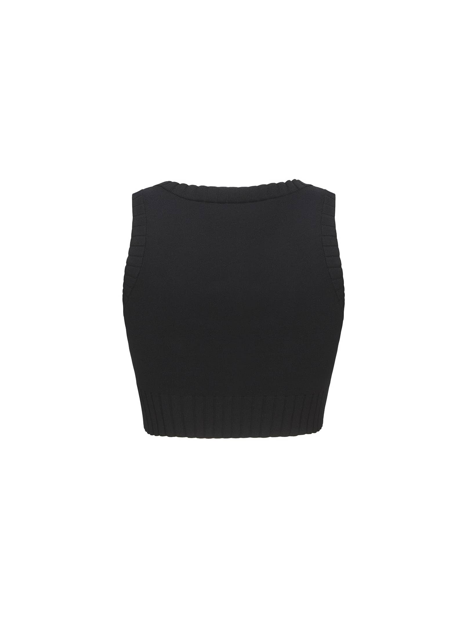 Kennedy Knit Top Set (Black) made by Nana Jacqueline