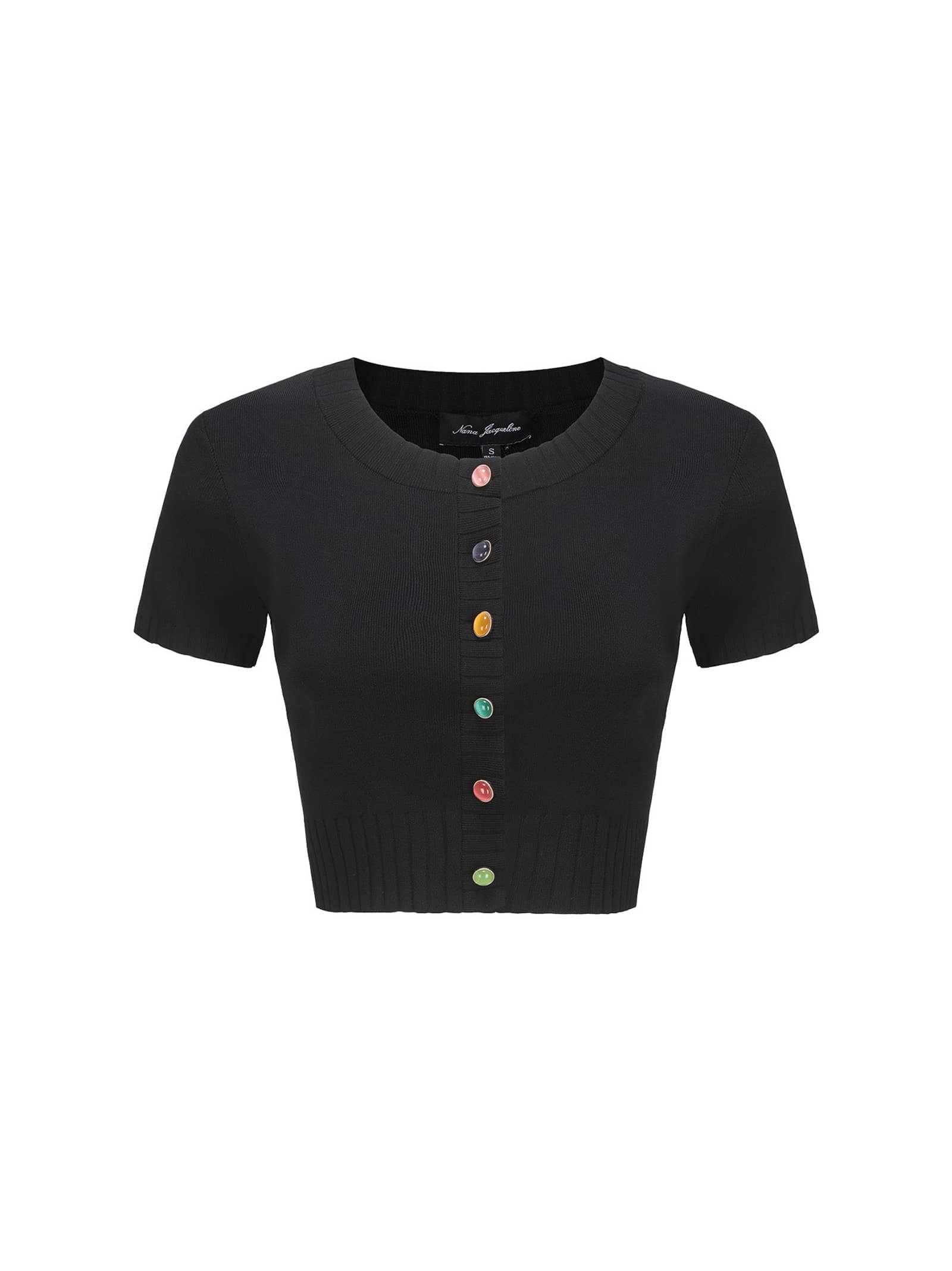 Kennedy Knit Top Set (Black) made by Nana Jacqueline