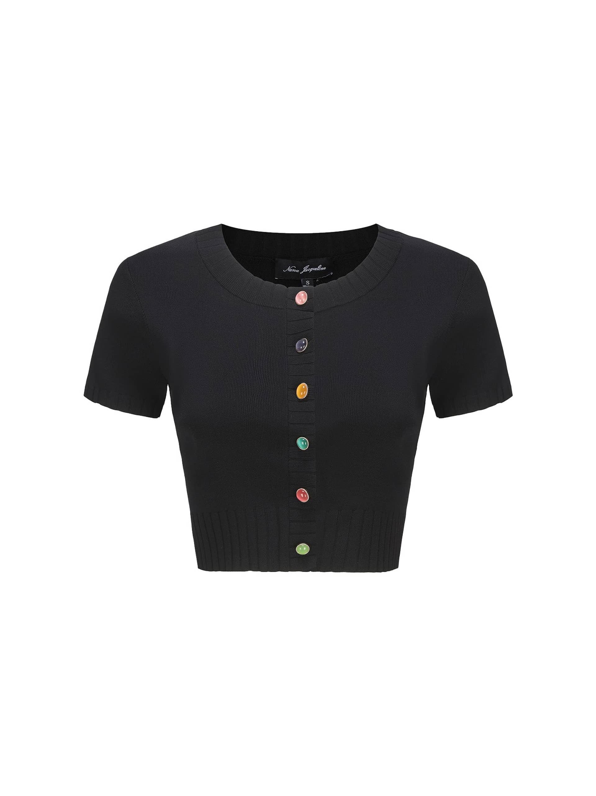 Kennedy Knit Top Set (Black) made by Nana Jacqueline