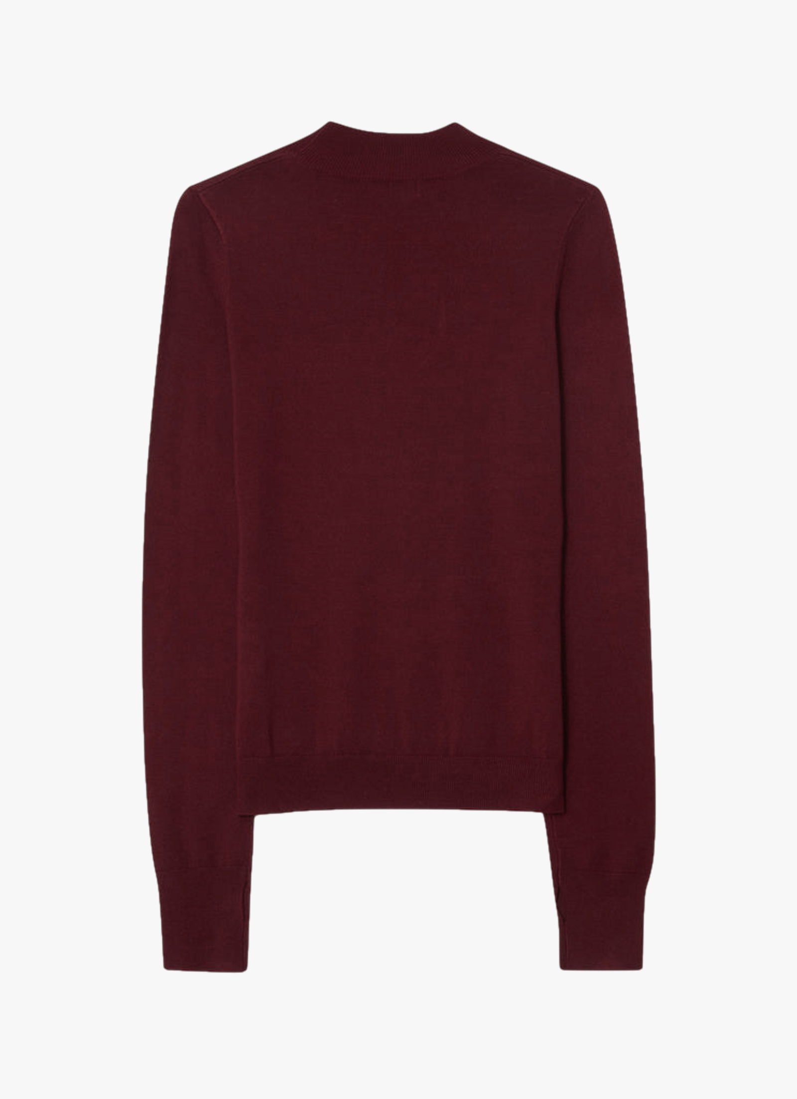 Heart sweater Bordeaux made by CLOEYS