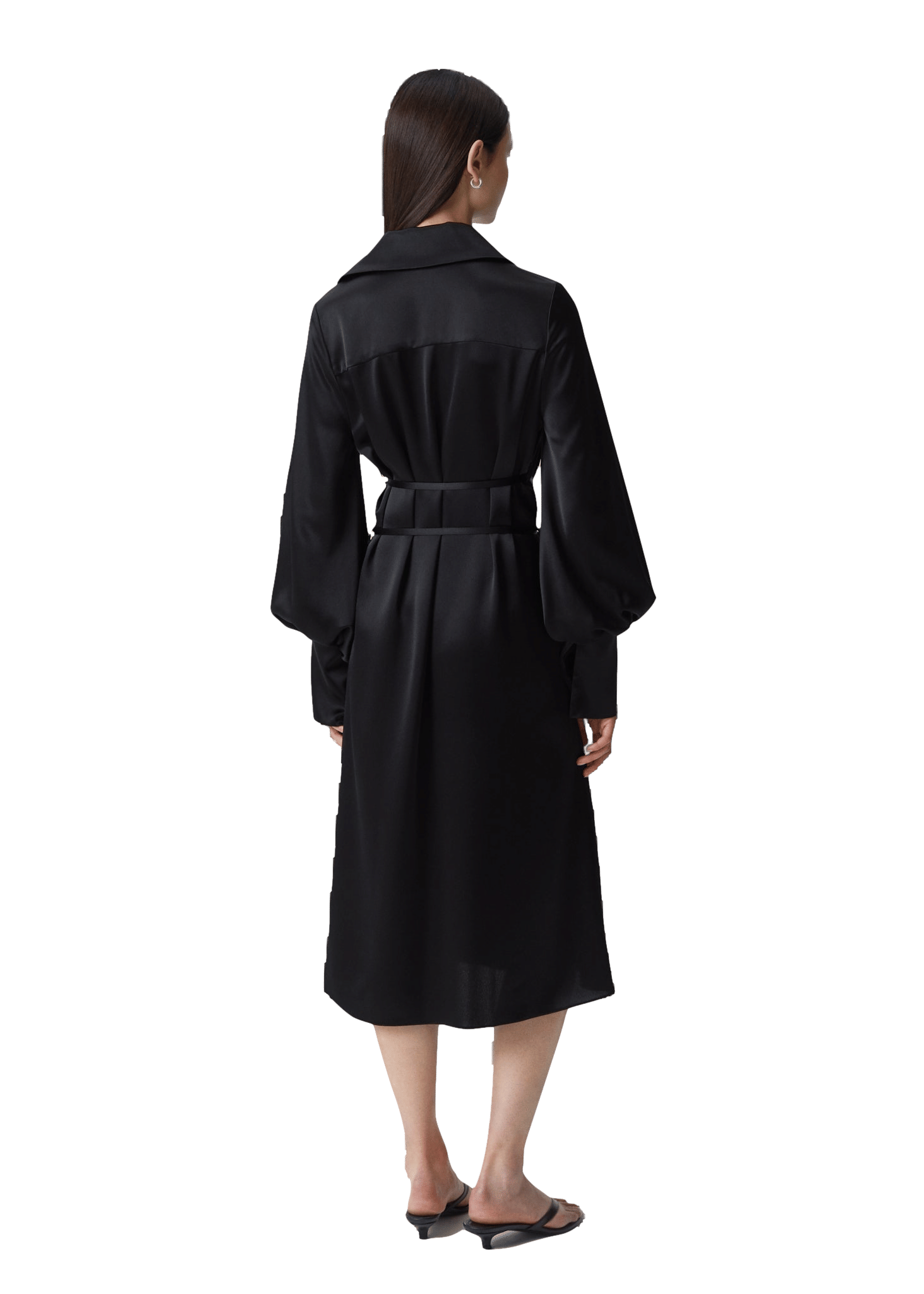 Nikita Dress in Black made by AÉRYNE