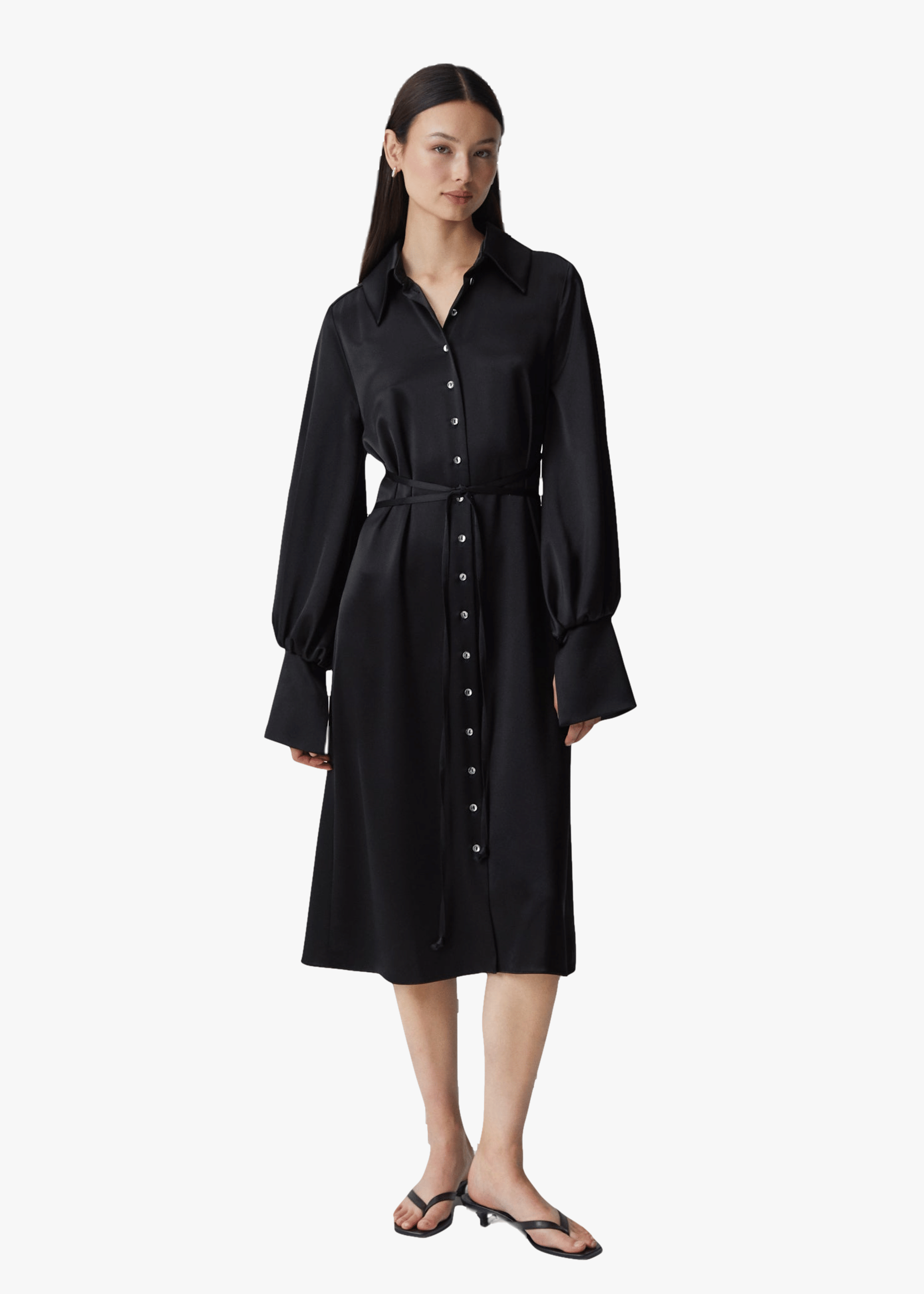 Nikita Dress in Black made by AÉRYNE