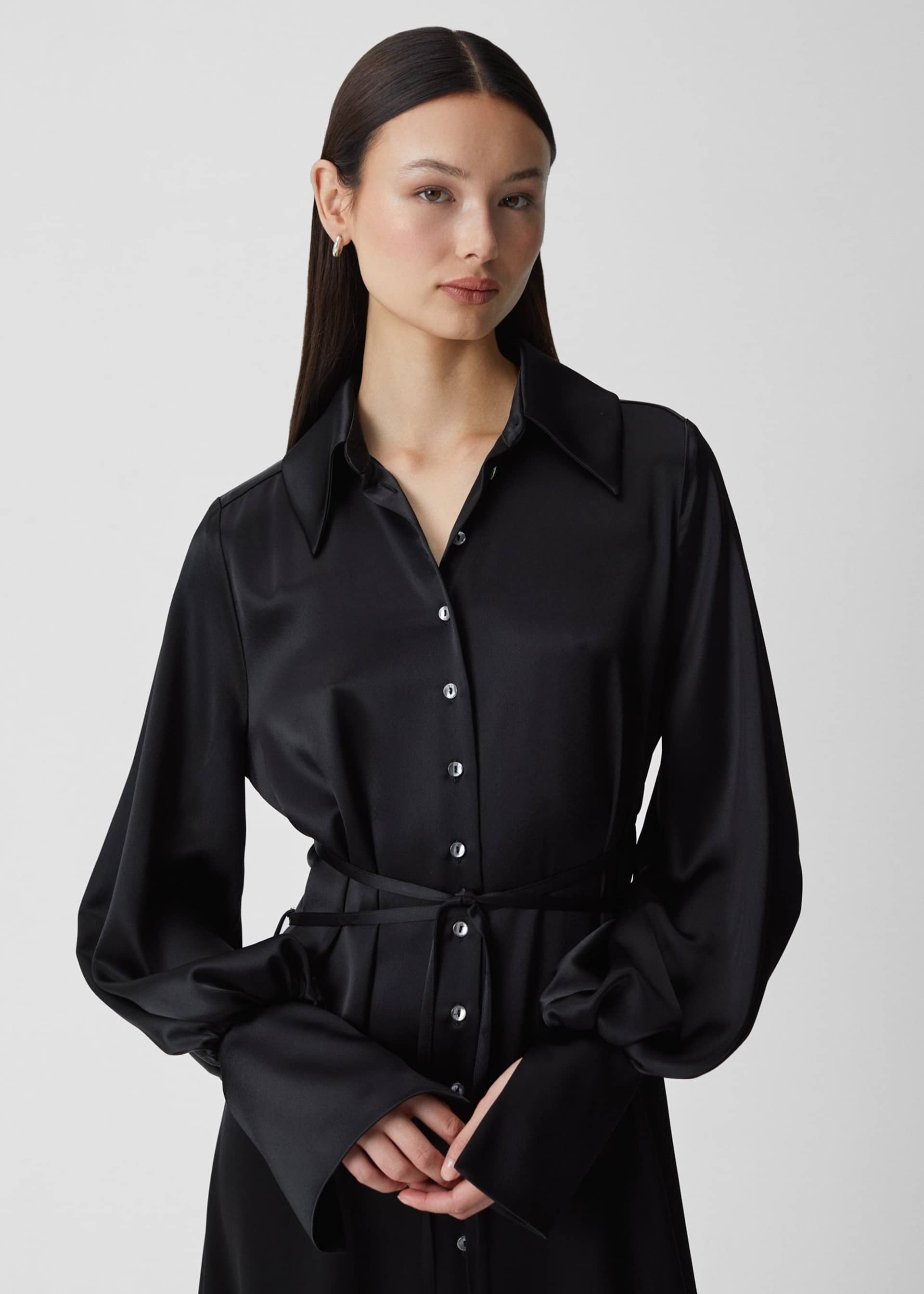 Nikita Dress in Black made by AÉRYNE