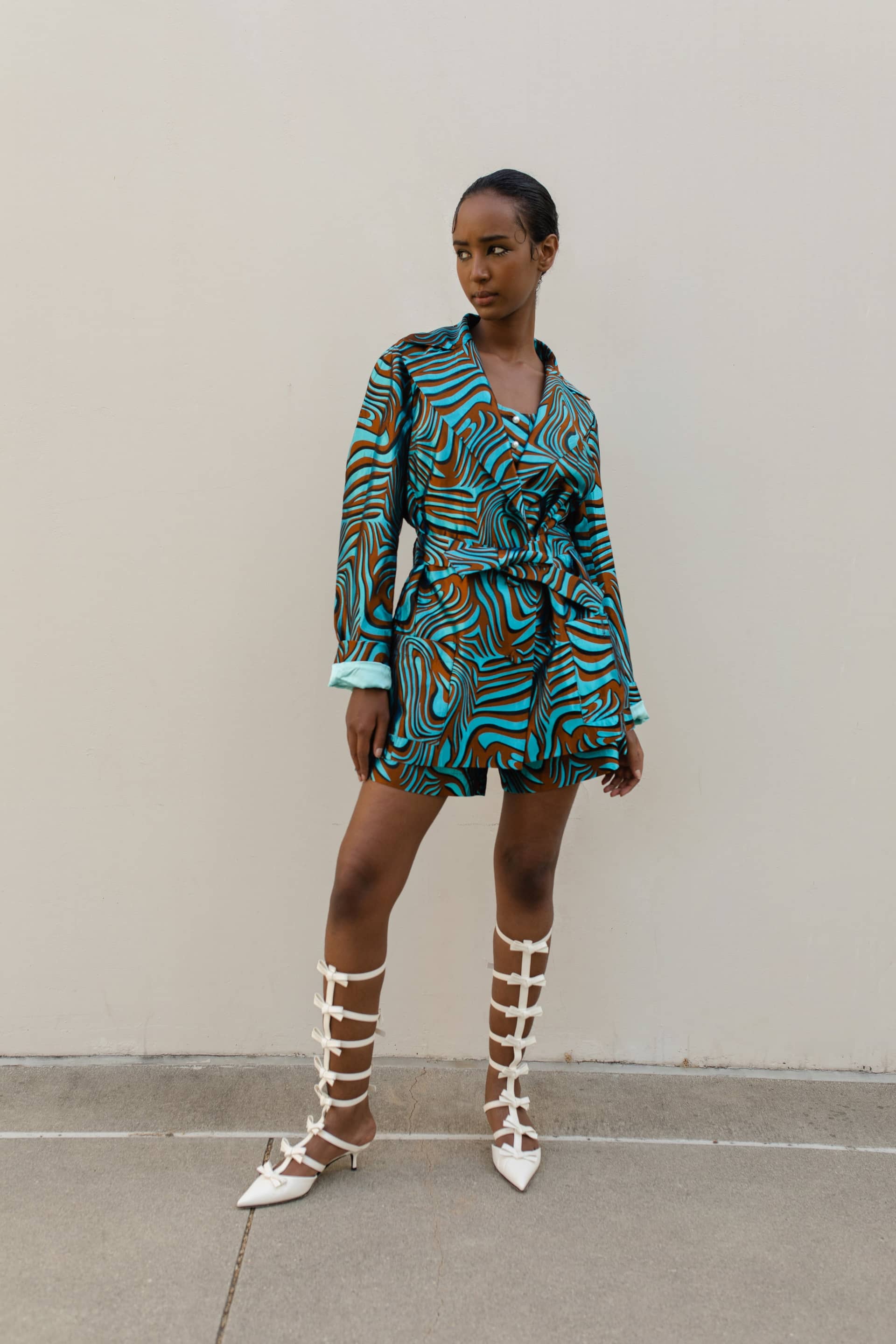 Mint Marilyn Jacket №23 made by ANDREEVA