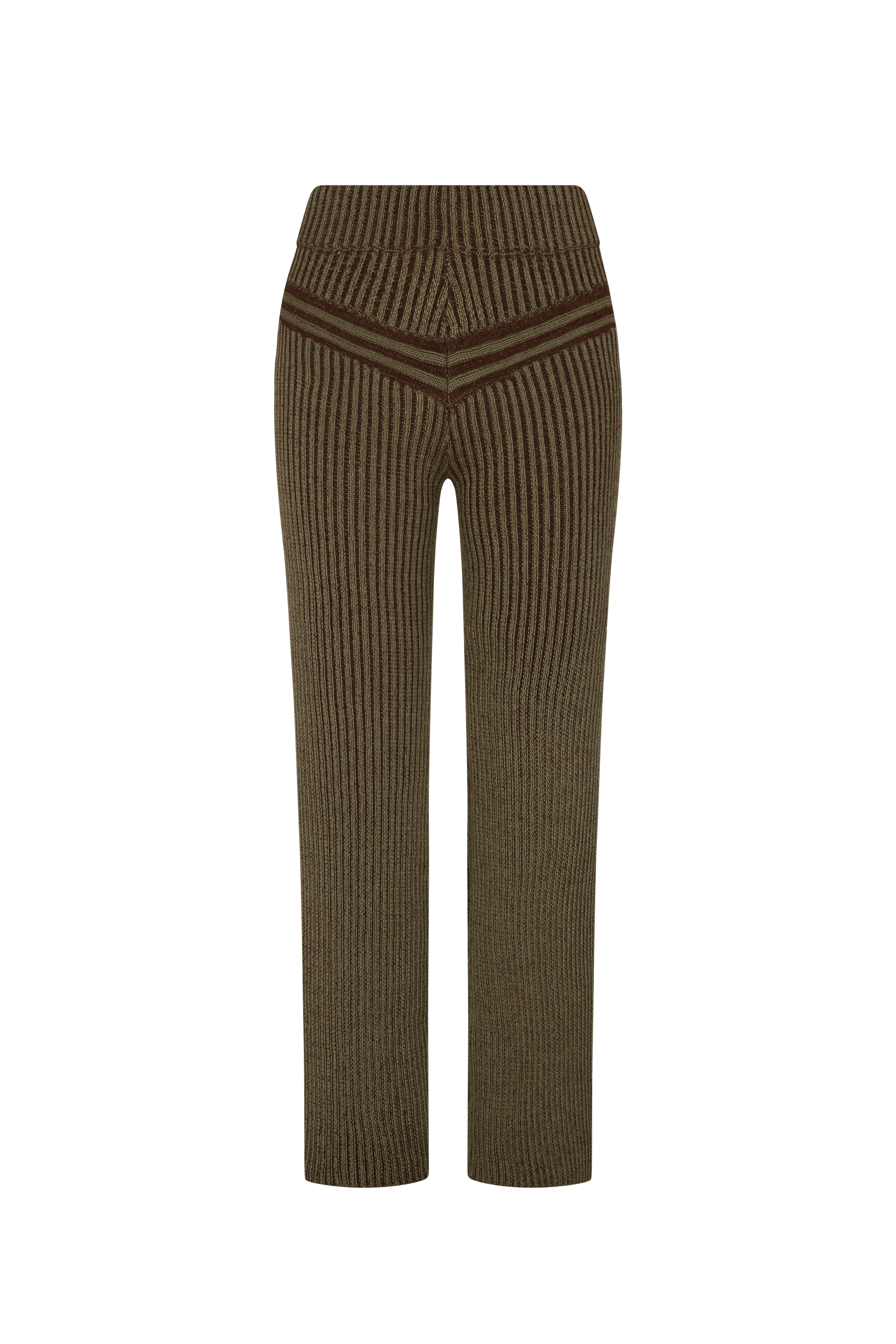 Corriente Pant Green Brown made by Peregrina