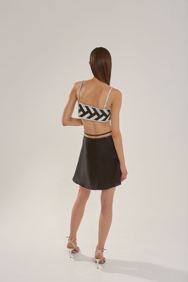 Silk skirt mini made by NUÉ