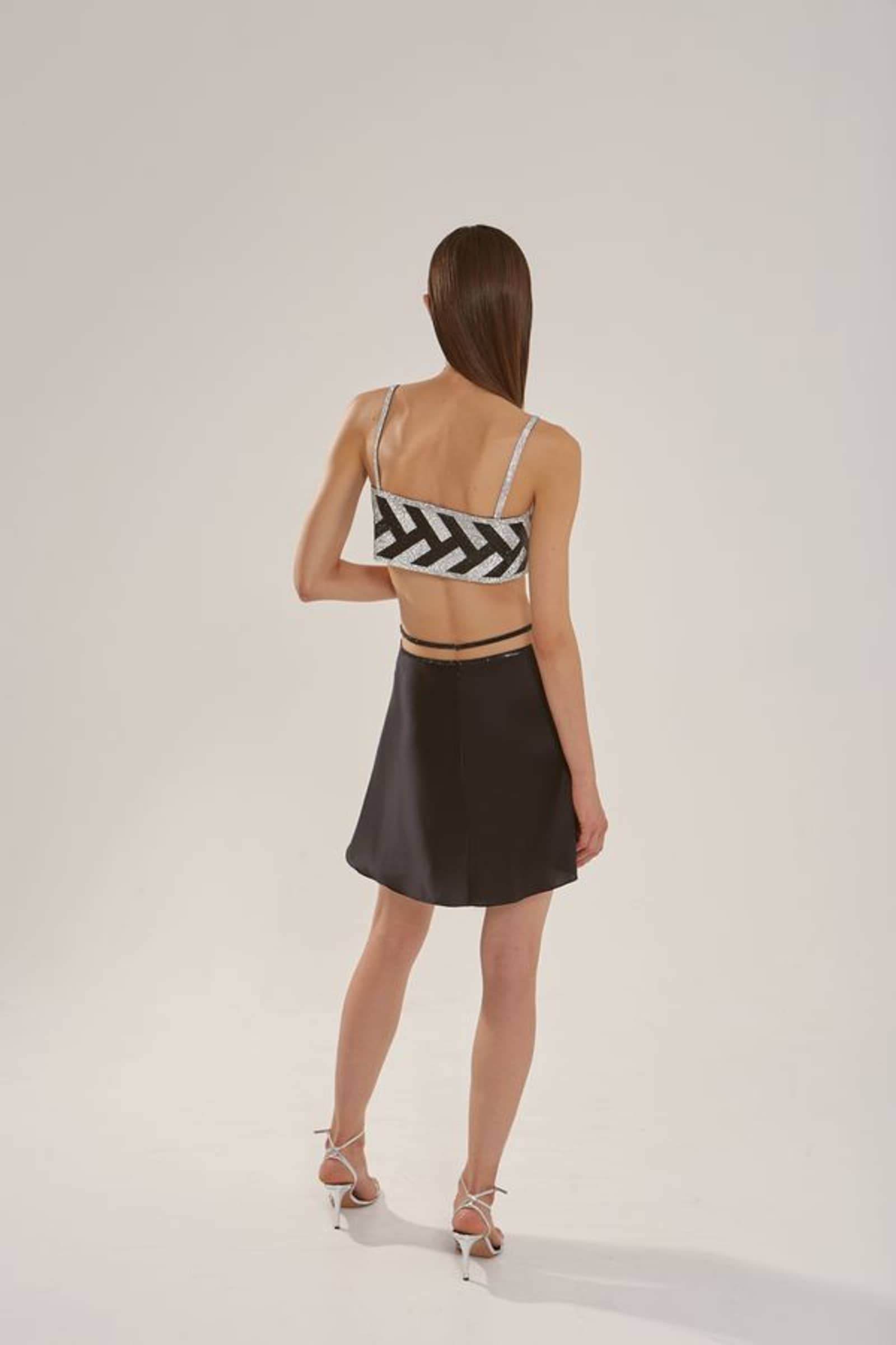 Silk skirt mini made by NUÉ