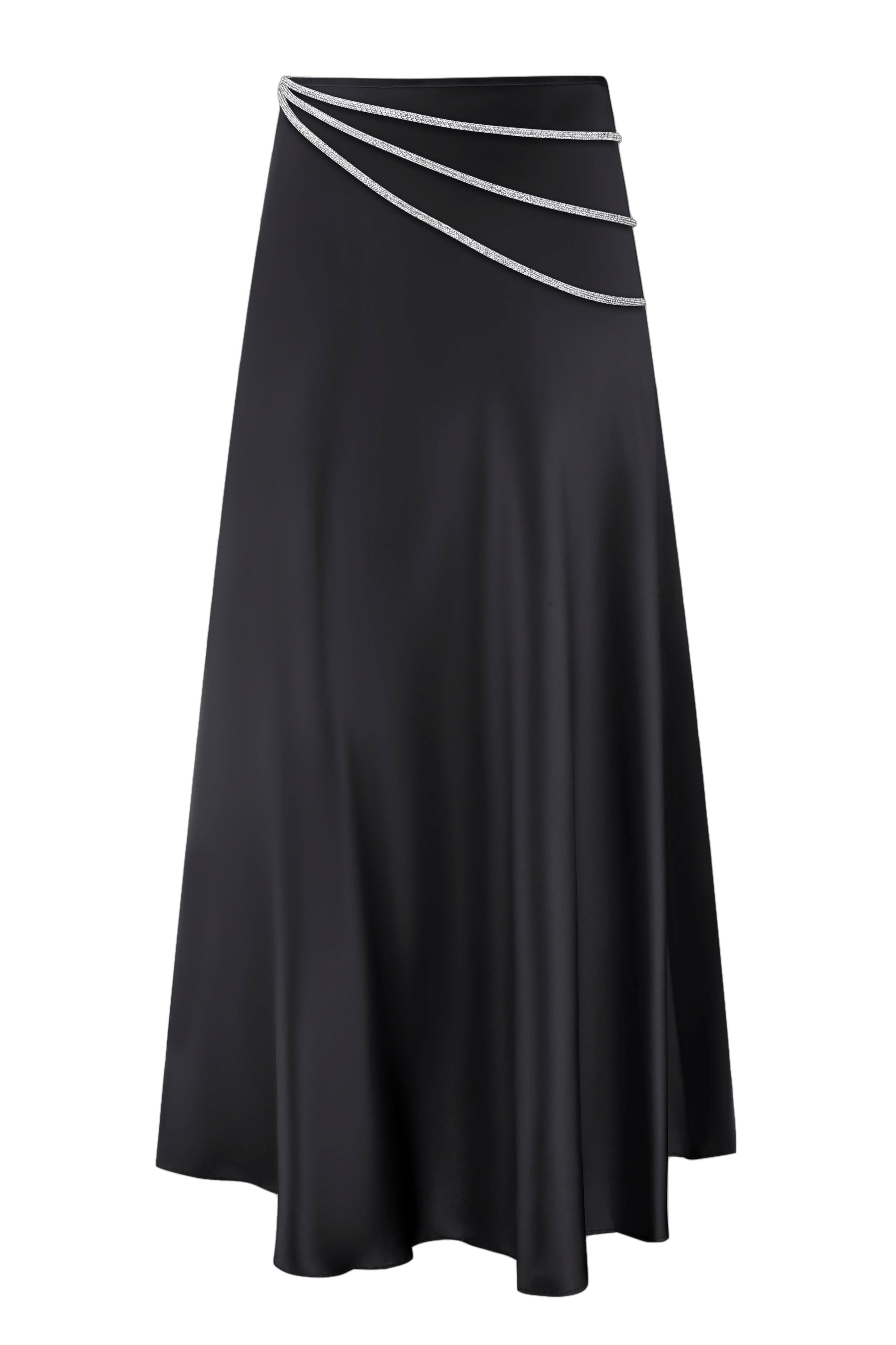 Laetitia silk skirt made by NUÉ