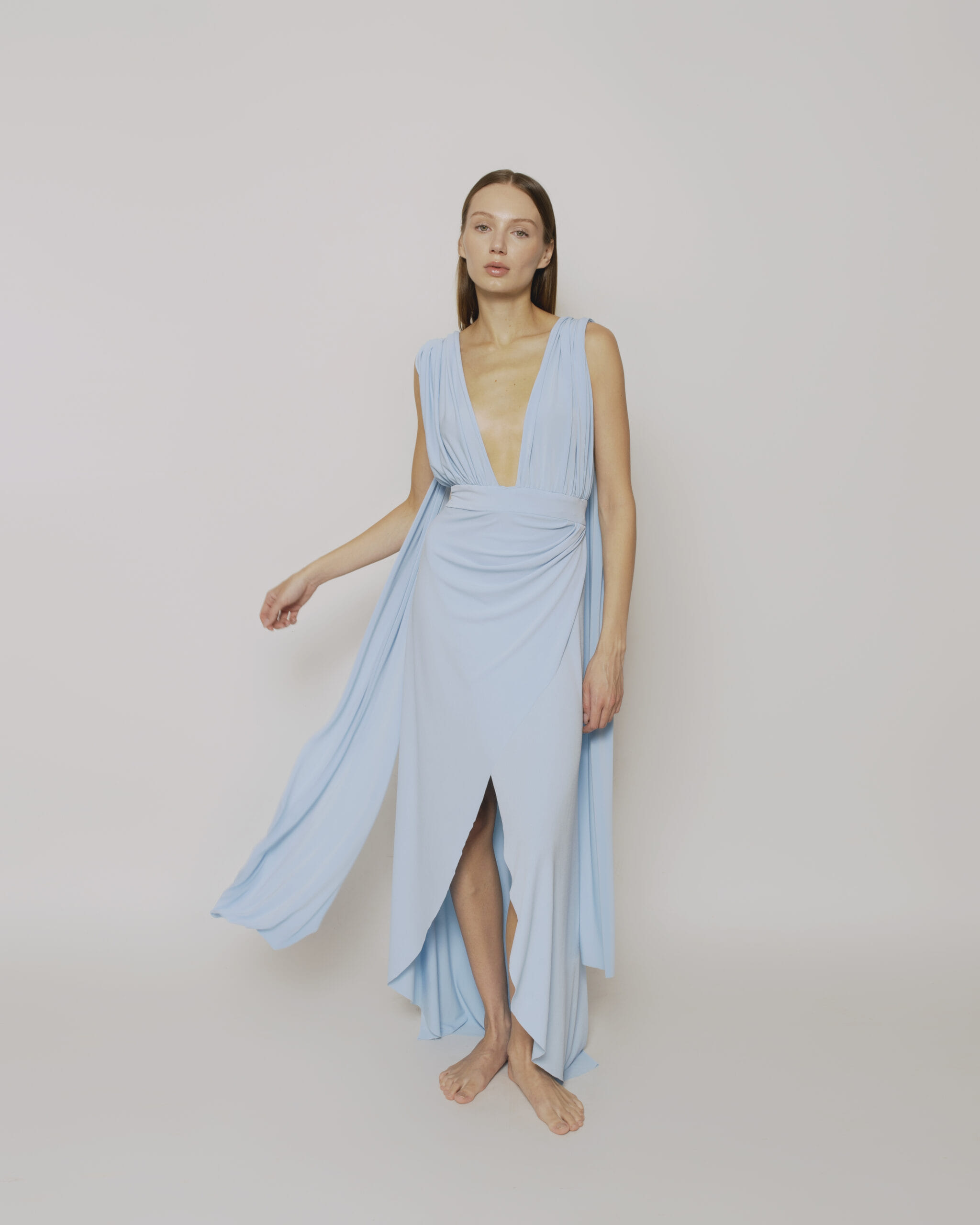 Santorini in Blue made by Camila Sarmiento