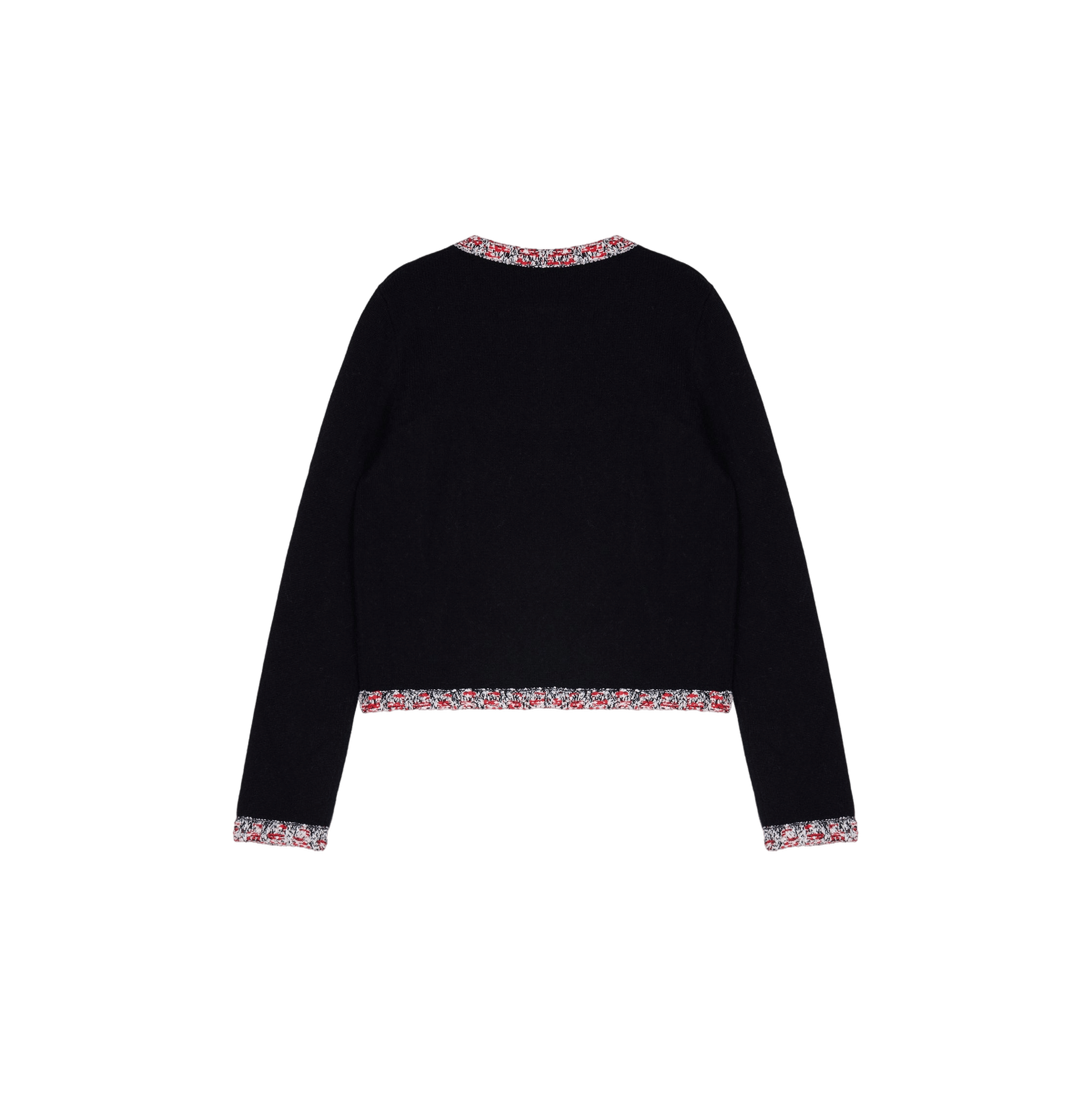 SPECKLE TWEED TRIM CARDIGAN made by CRUSH Collection