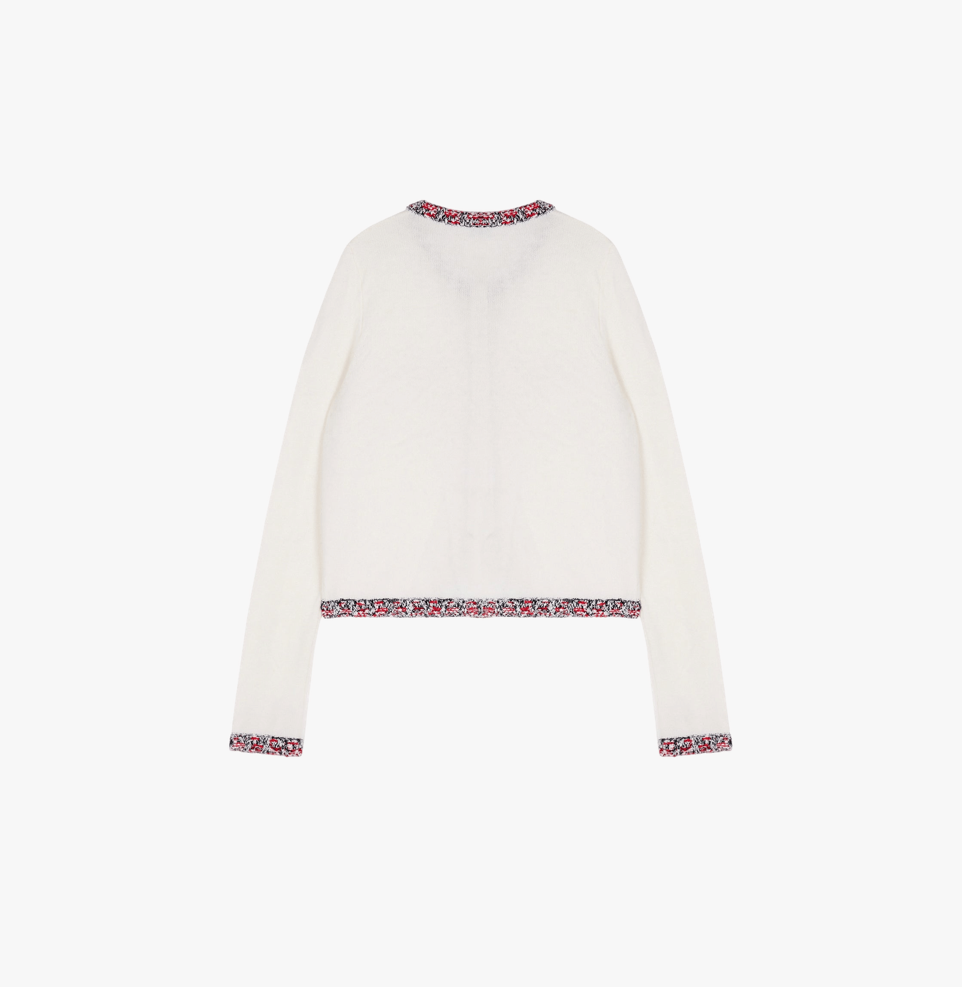 SPECKLE TWEED TRIM CARDIGAN made by CRUSH Collection