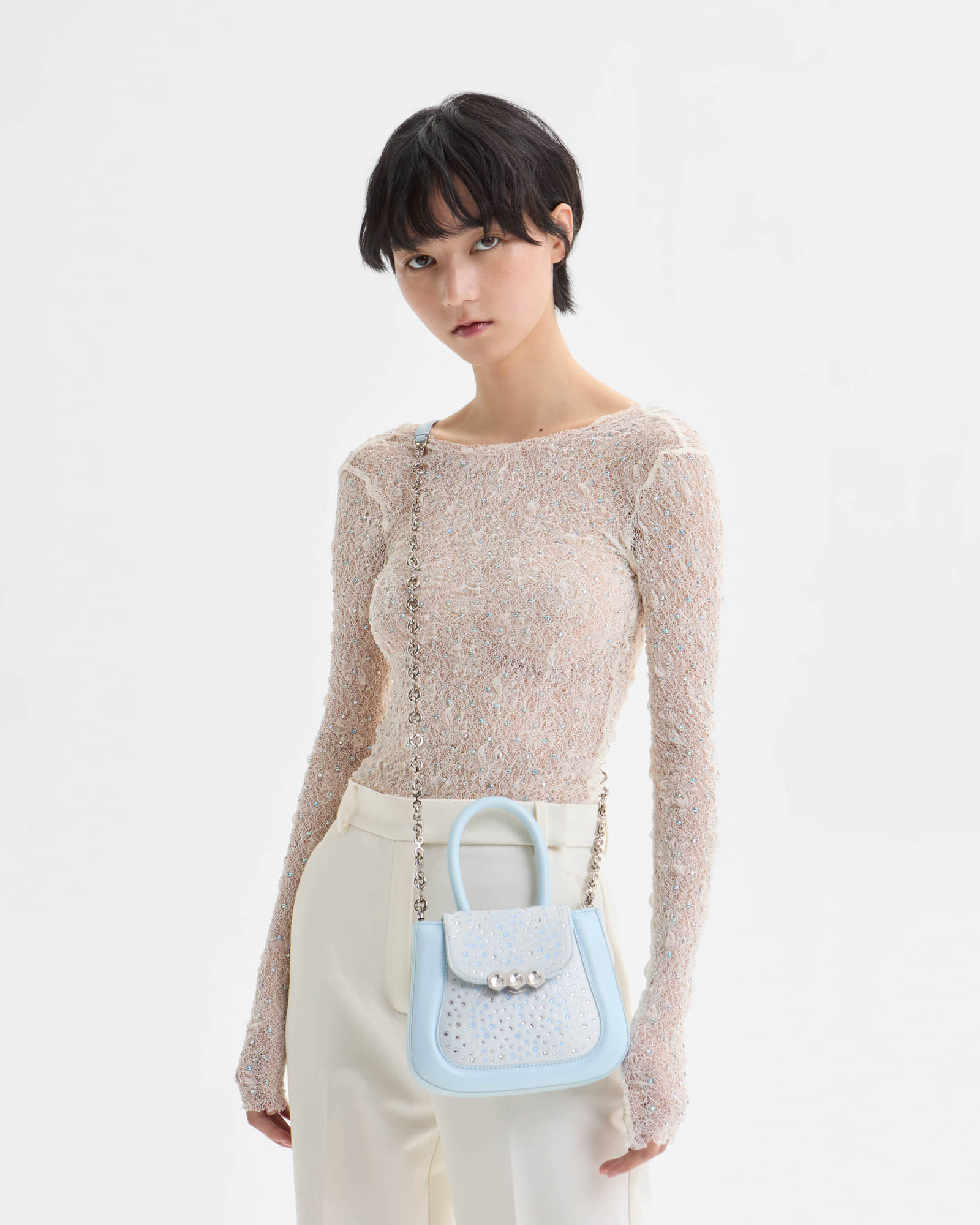 Mini Jill Crystal Baby Blue made by Mietis