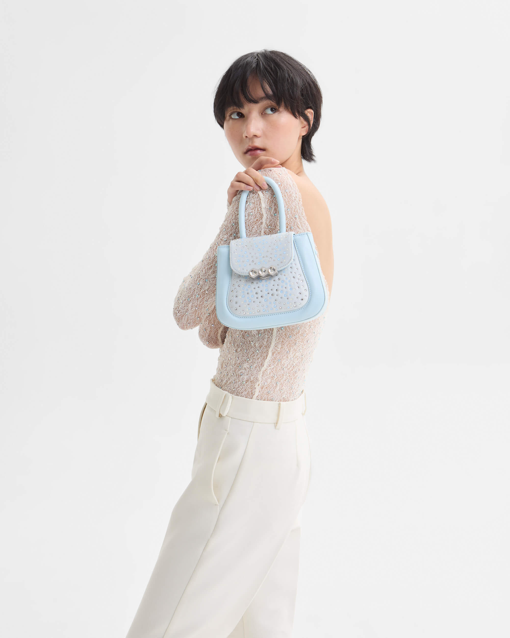 Mini Jill Crystal Baby Blue made by Mietis