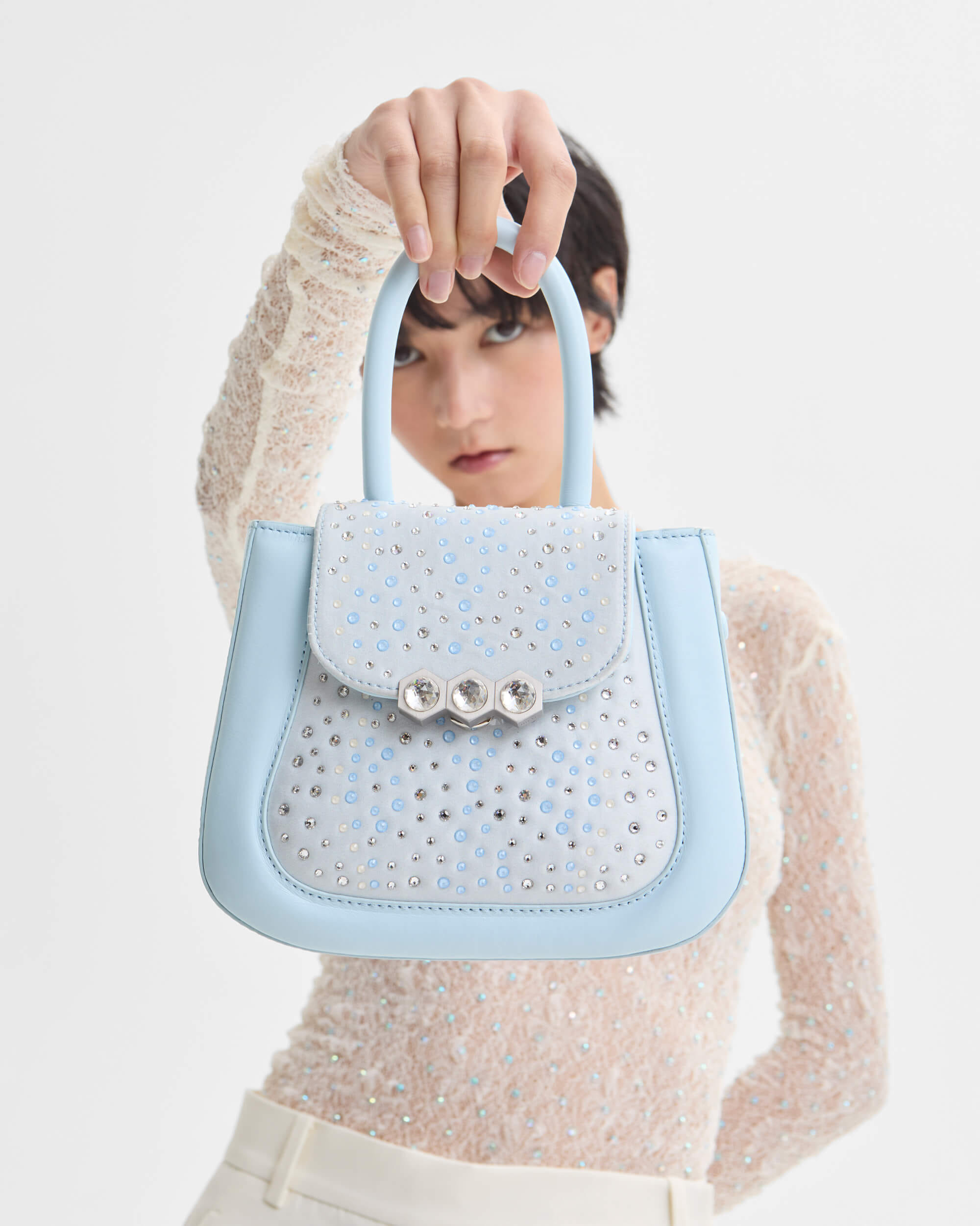 Mini Jill Crystal Baby Blue made by Mietis