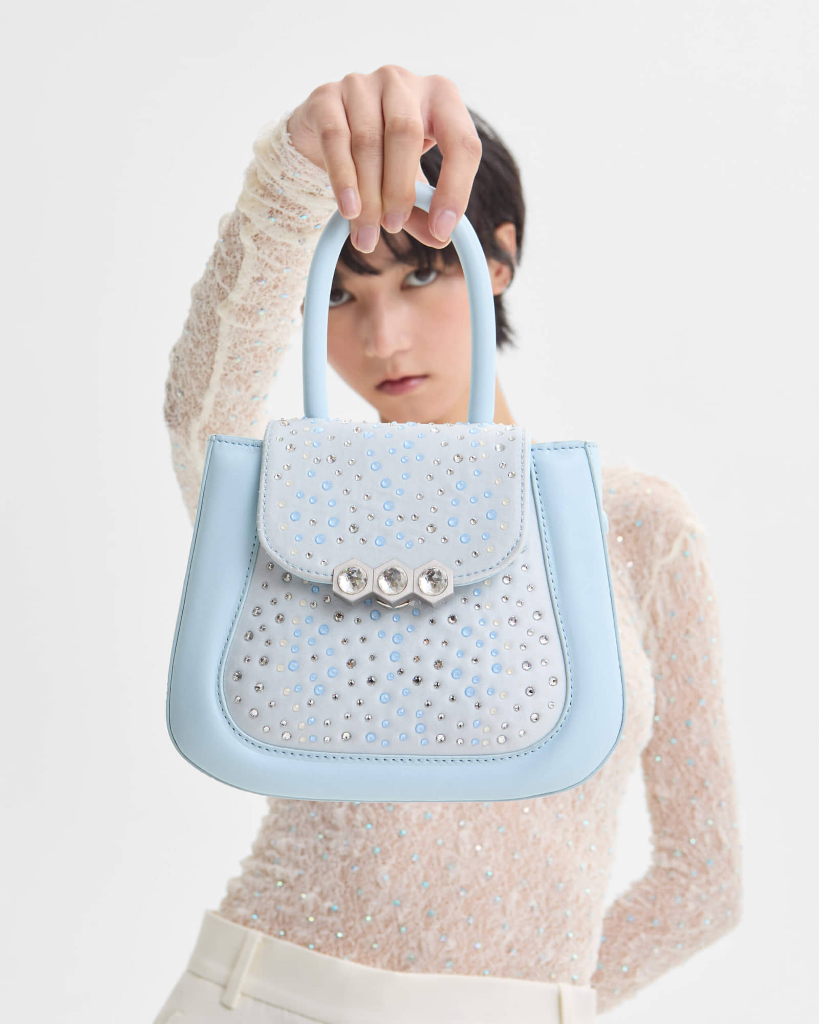 Mini Jill Crystal Baby Blue made by Mietis